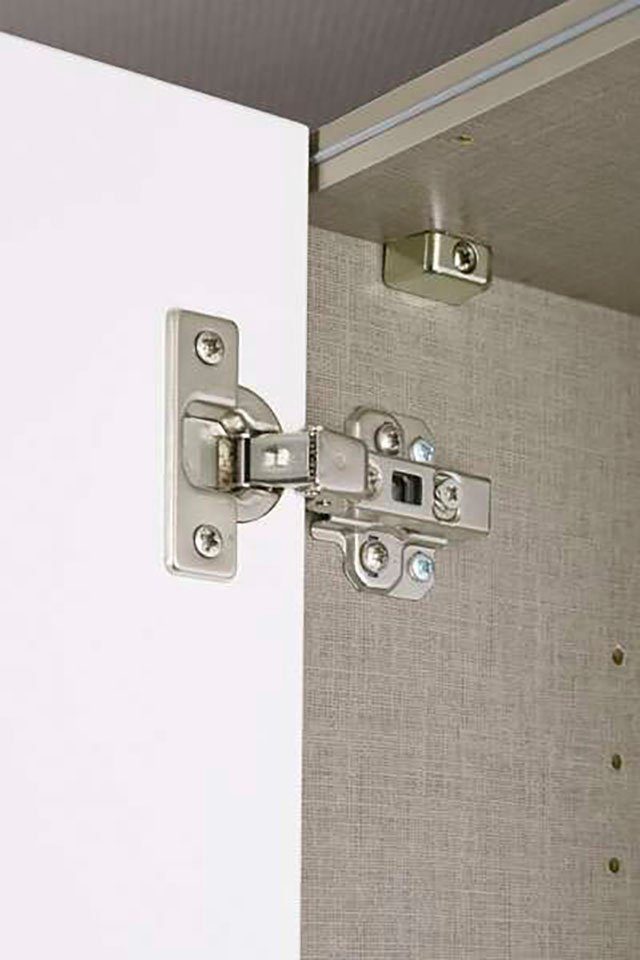 rauch Draaideurkast Montclar Passe-partout optioneel met verlichting, inclusief wasindeling