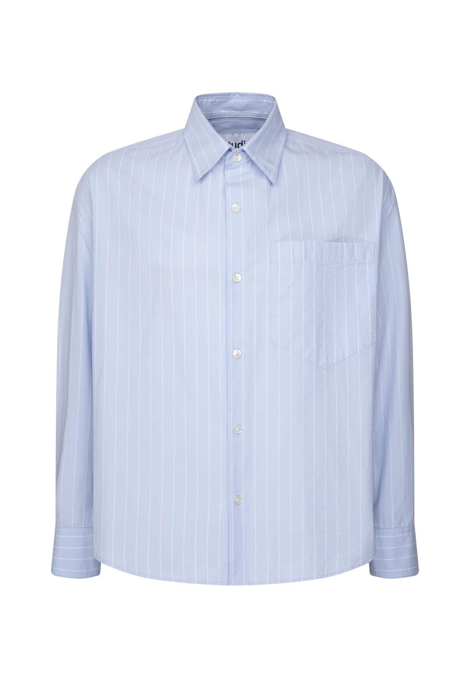 studio seidensticker Businessoverhemd Oversized 1/1 Kentkraag Gestreept