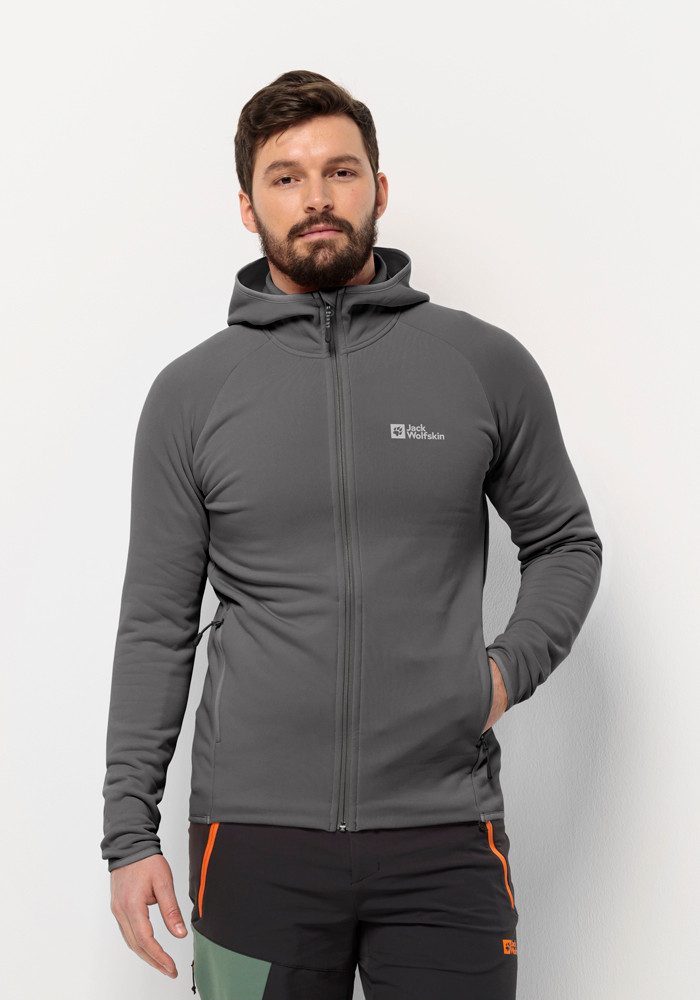 Jack Wolfskin Fleecejack BAISELBERG HOODED FZ M