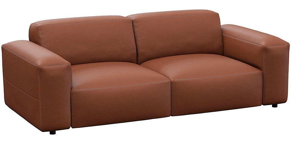 FLEXLUX 2,5-zitsbank Lucera bank, super comfortabel door hoogwaardige zitopbouw met koudschuim