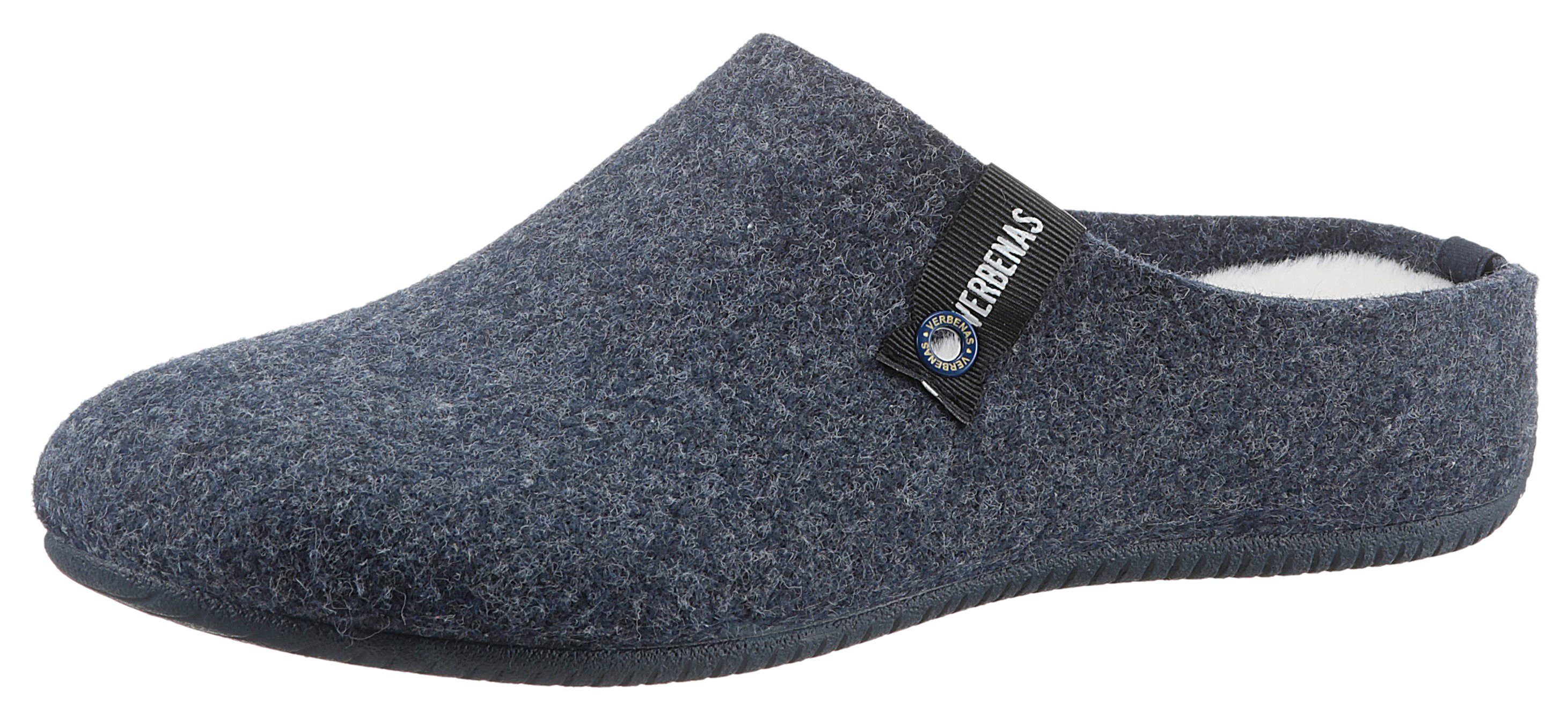 VERBENAS Pantoffels York Fieltro pantoffel, homeslipper, klomp met warme binnenzool