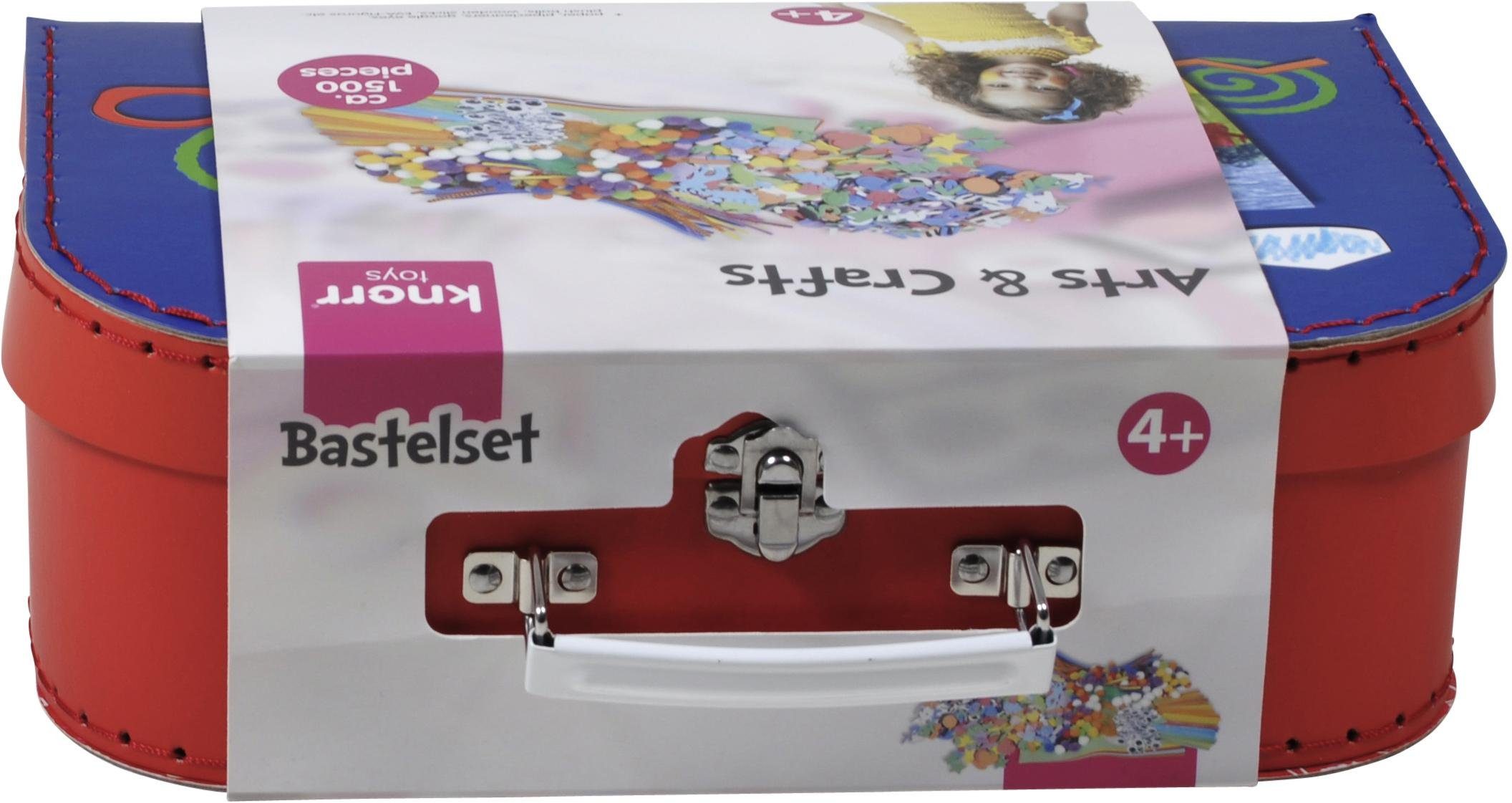 Knorrtoys® Knutselset Knutselkoffer groot (set, 1500-delig)