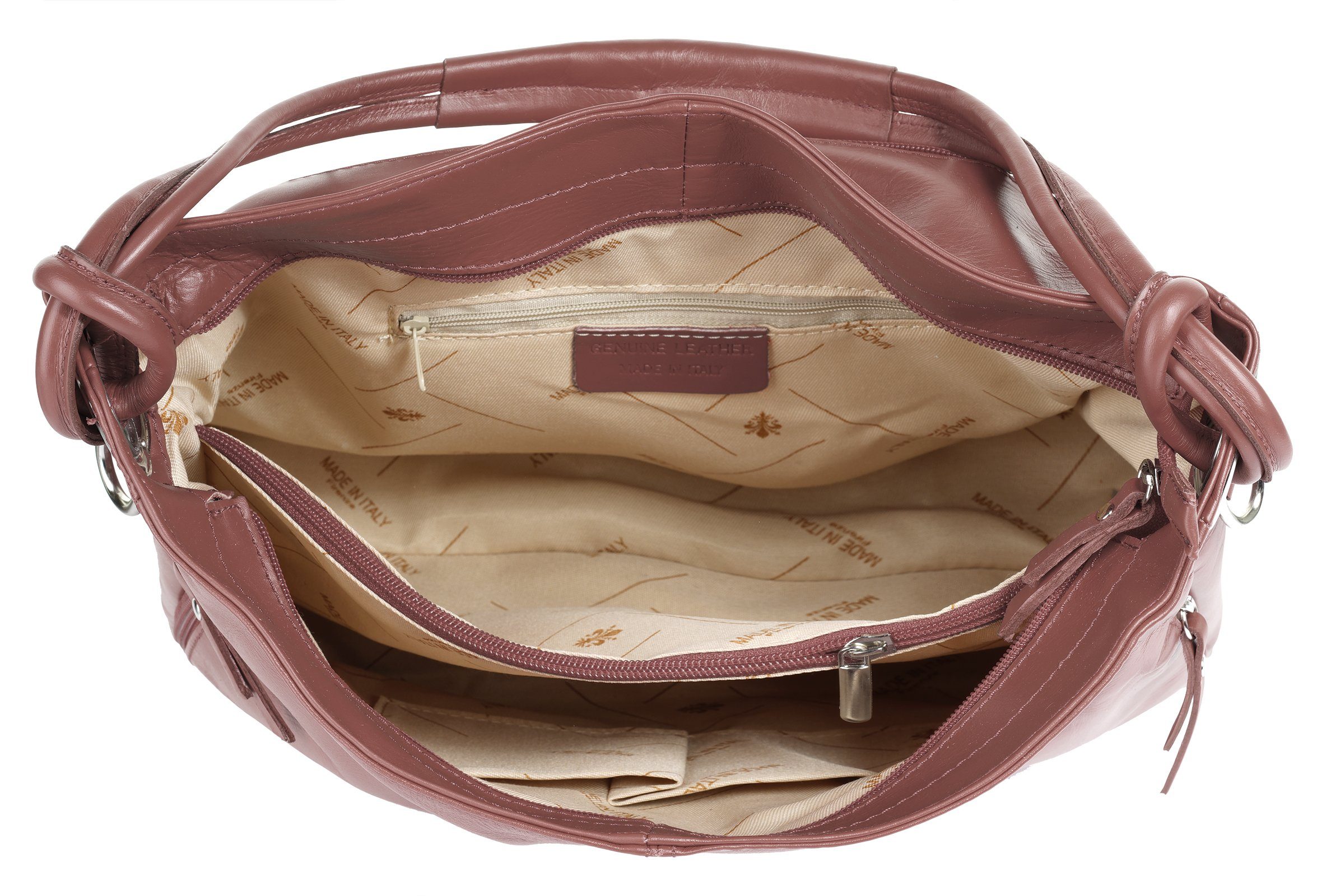 Samantha Look Shopper echt leer, made in italy