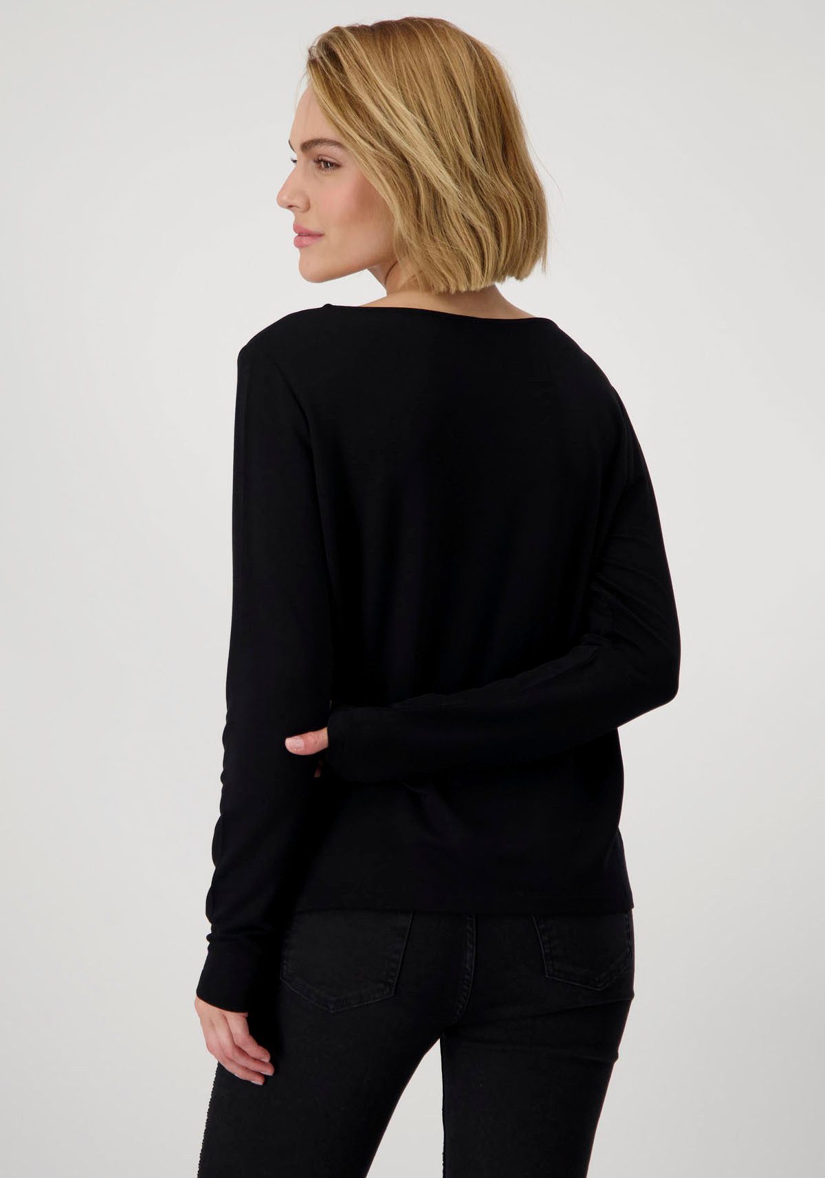 Monari Shirt met ronde hals Shirt sieraad