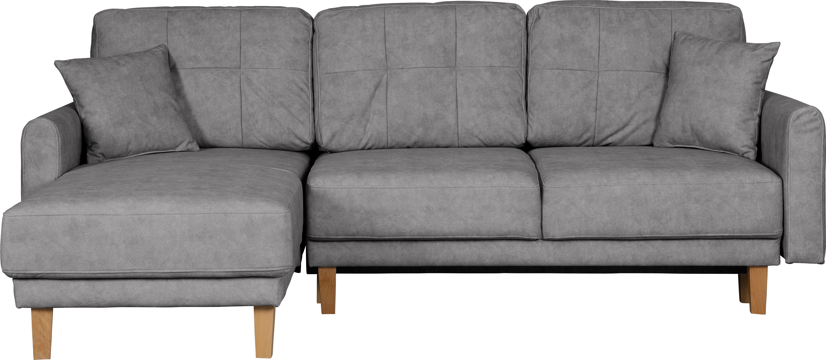 Home affaire Hoekbank TRIPLO optionele slaapbank met bedlade, afmetingen B/D/H: 234/164/89 cm