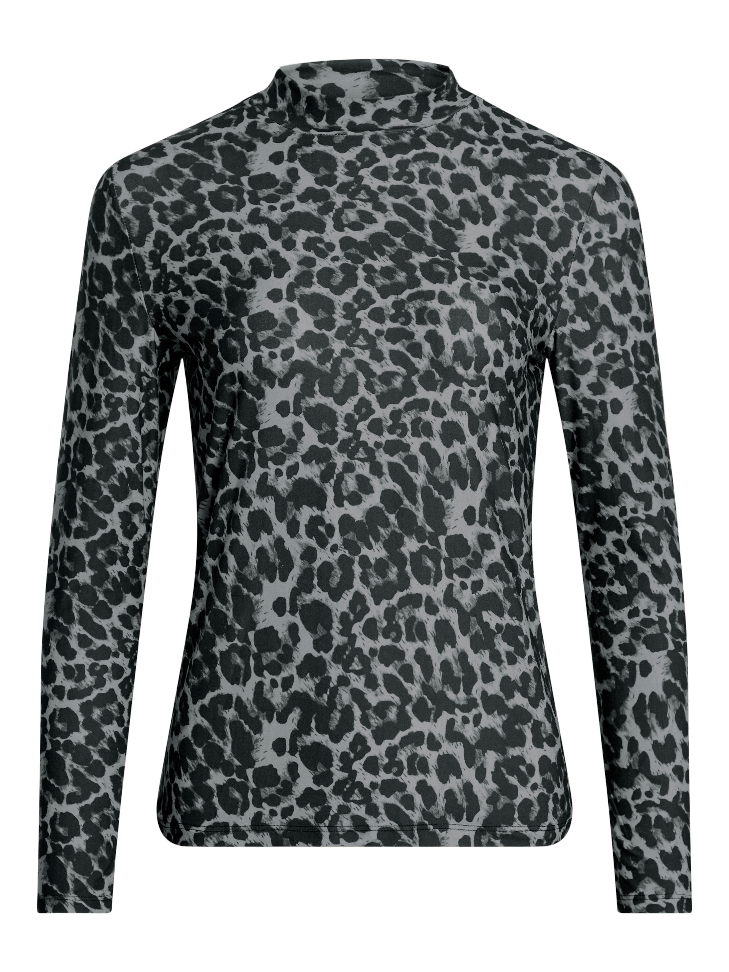 Vila Shirt met staande kraag VILEOA L/S ROLLNECK TOP - NOOS