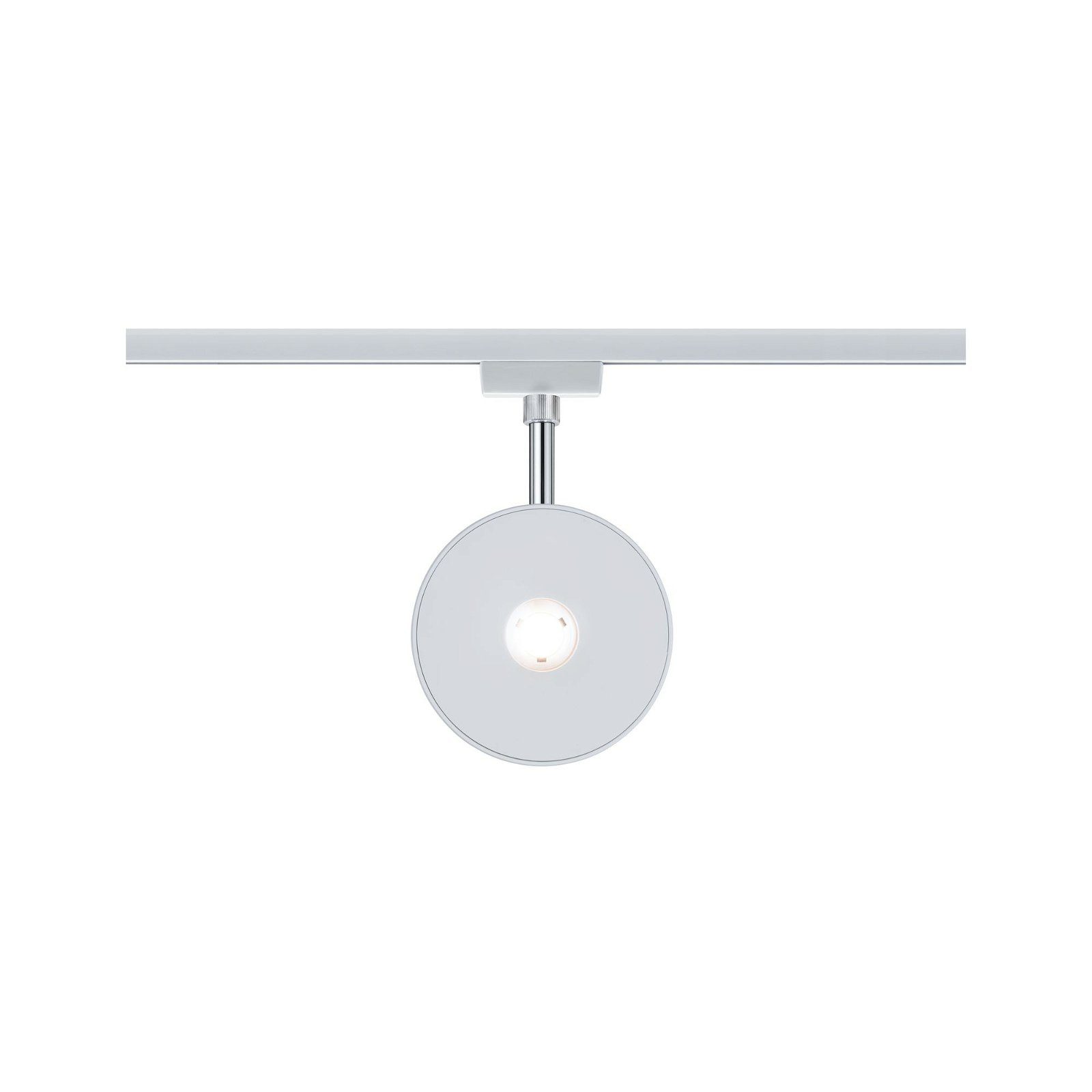 Paulmann Railsysteem-lampen URail rail spot Sphere 493lm 7W 2700K 230V Chroom mat, Chroom (1-delig)