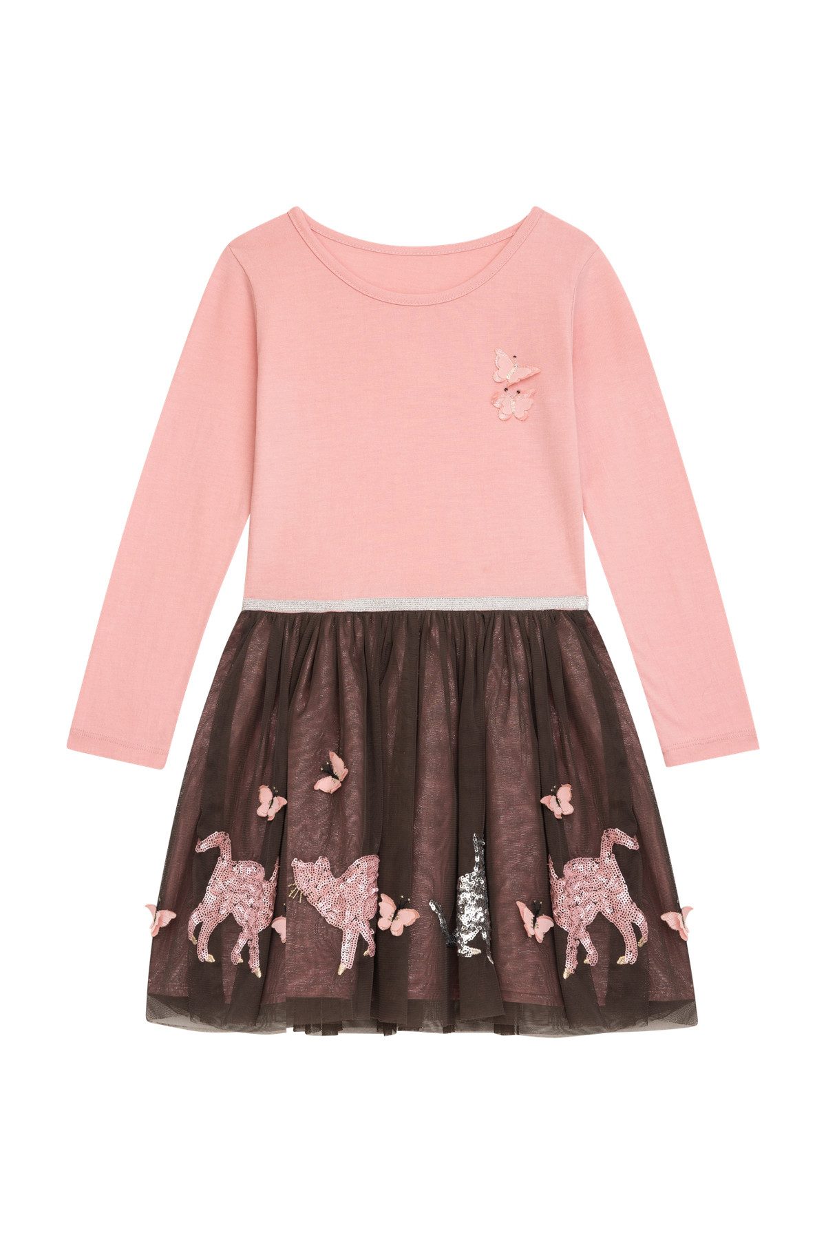OTTO Danamade Tulen jurk DANAMADE Dress DHAILEY meisjes jurken maat 116 roze