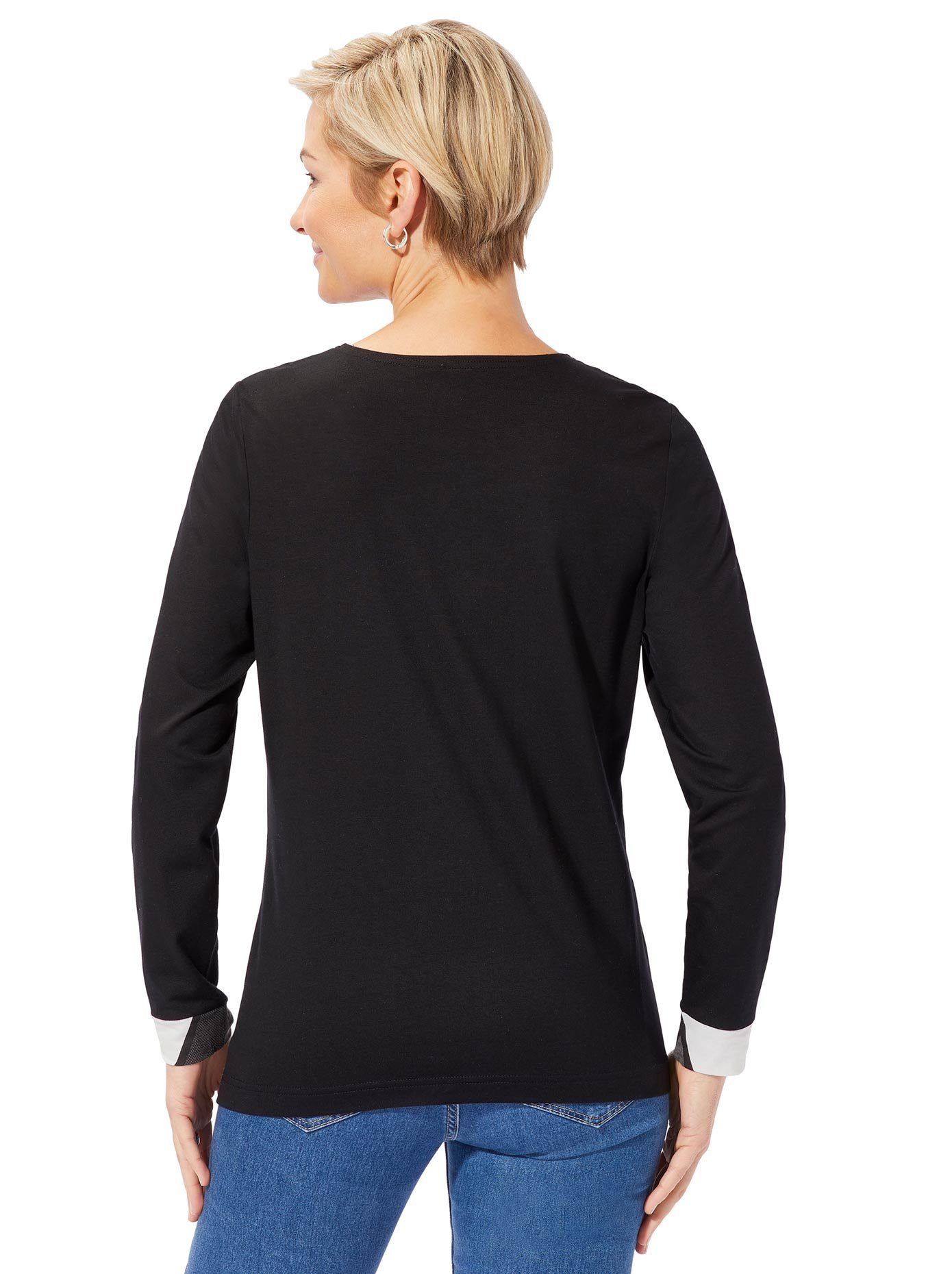 Classic Basics Shirt met ronde hals Shirt (1-delig)