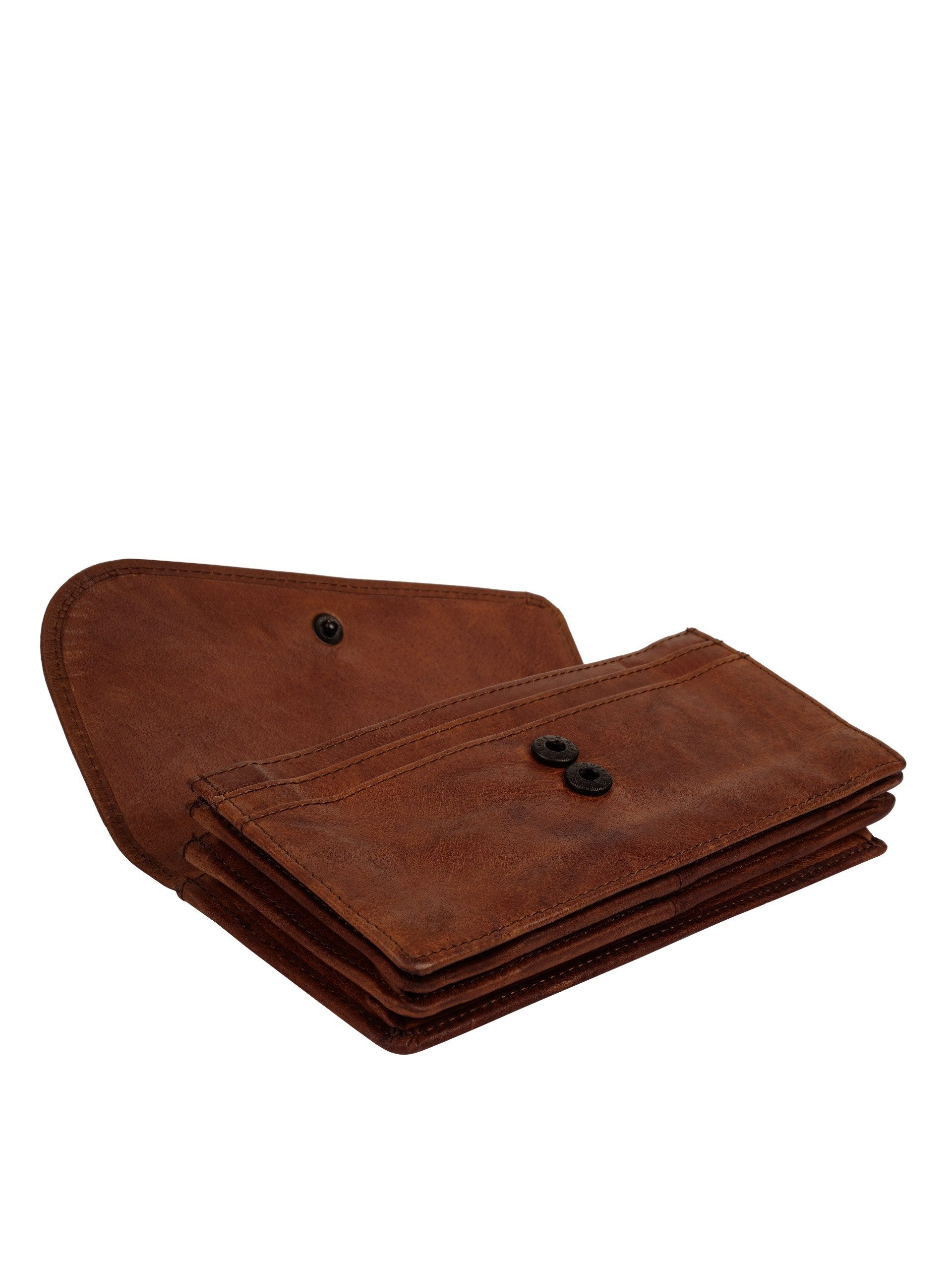 Spikes & Sparrow Portemonnee echt leder