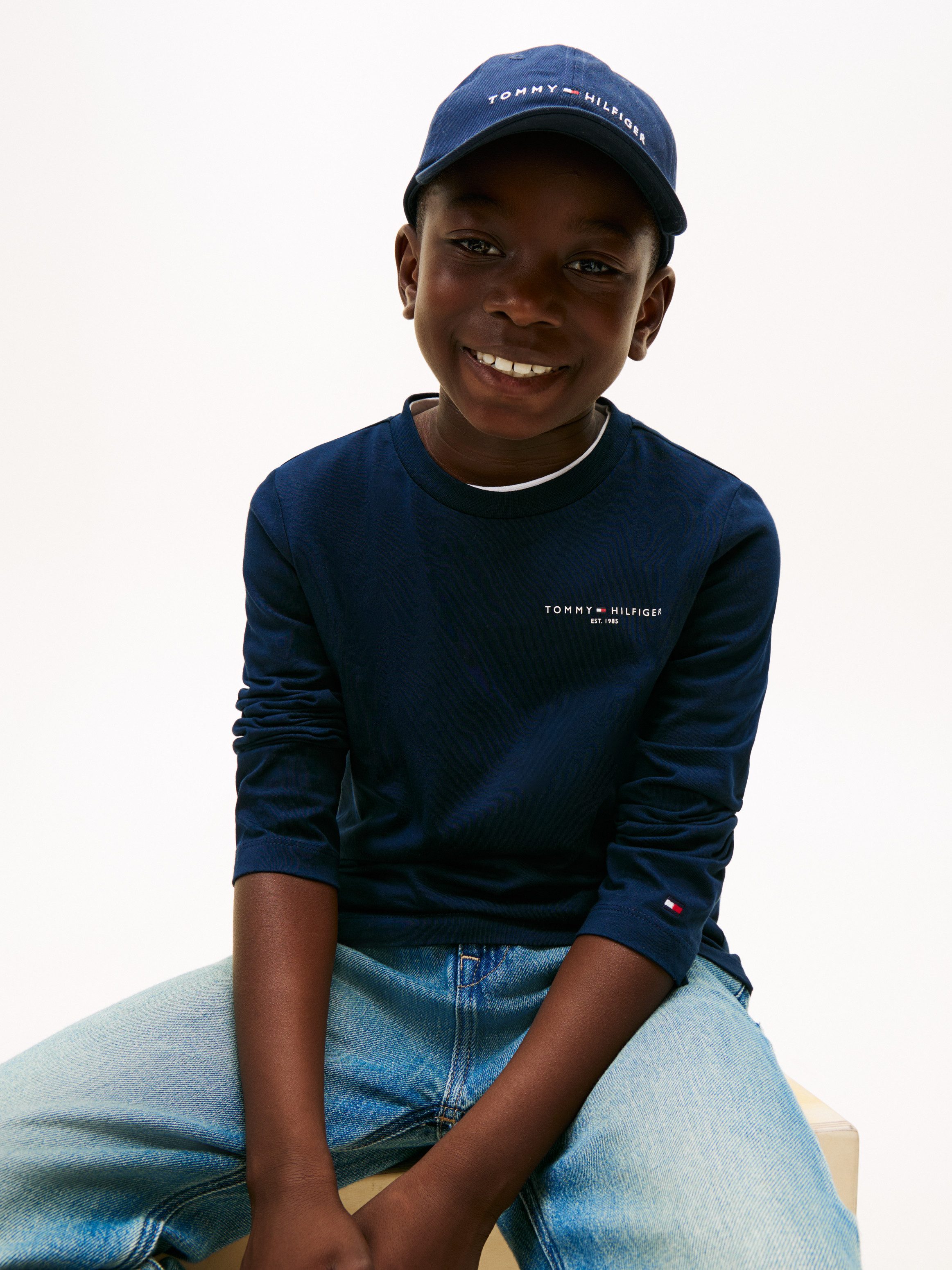 Tommy Hilfiger Shirt met lange mouwen MINI CORP T-SHIRT LS
