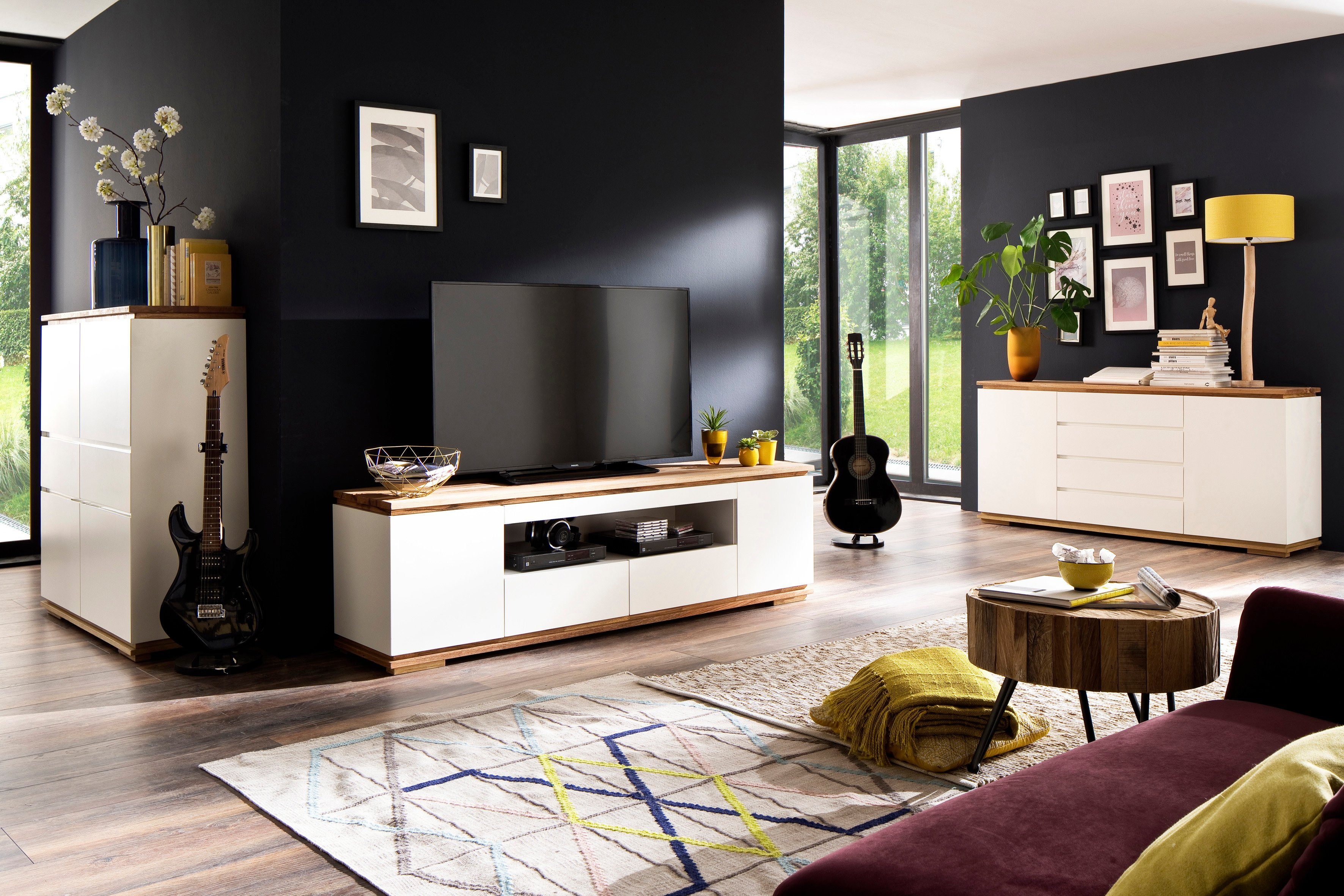 MCA furniture Tv-meubel Chiaro Breedte ca. 202 cm