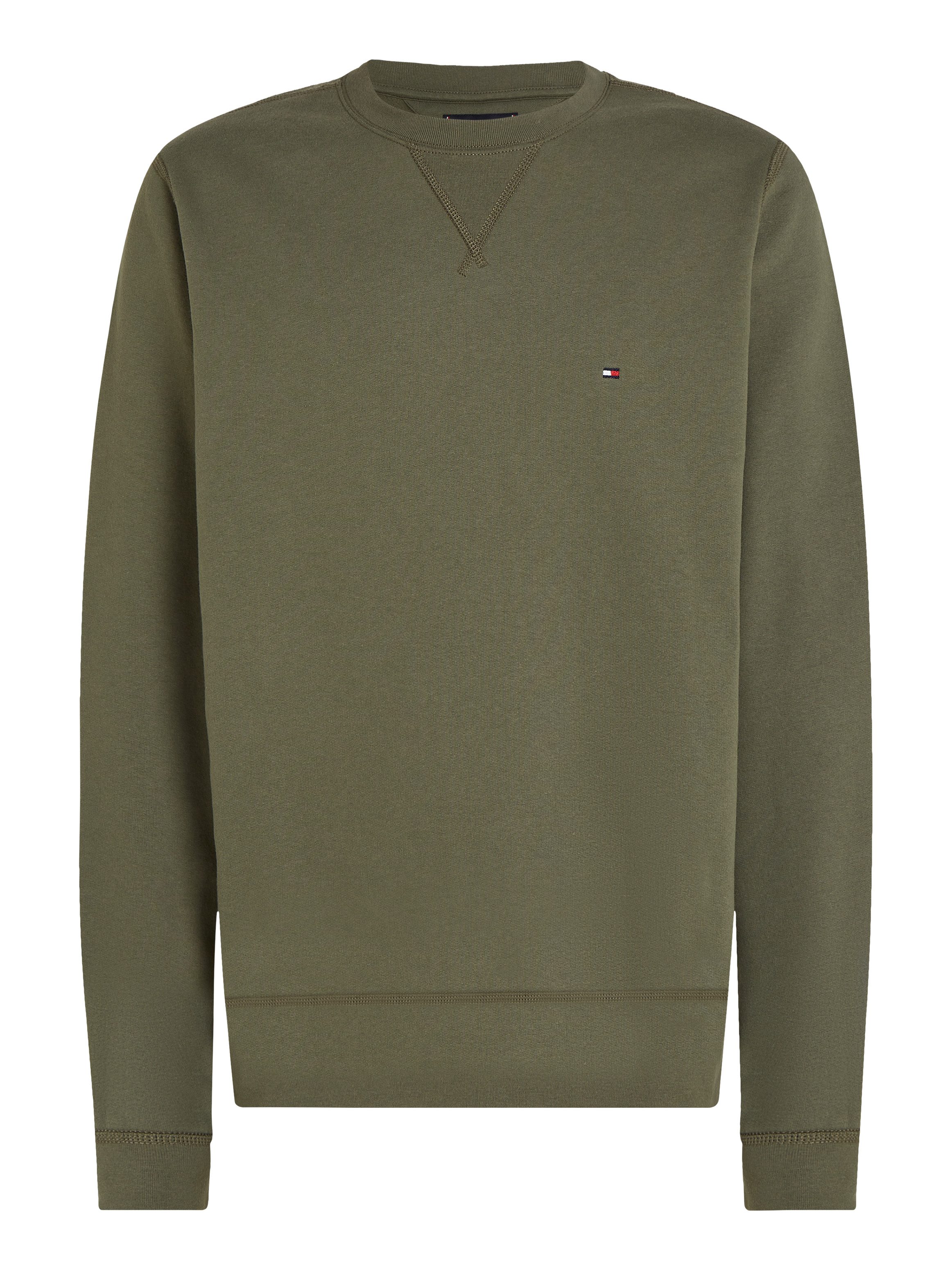 Tommy Hilfiger Sweatshirt ESSENTIAL FLEECE CREWNECK met logoborduursel