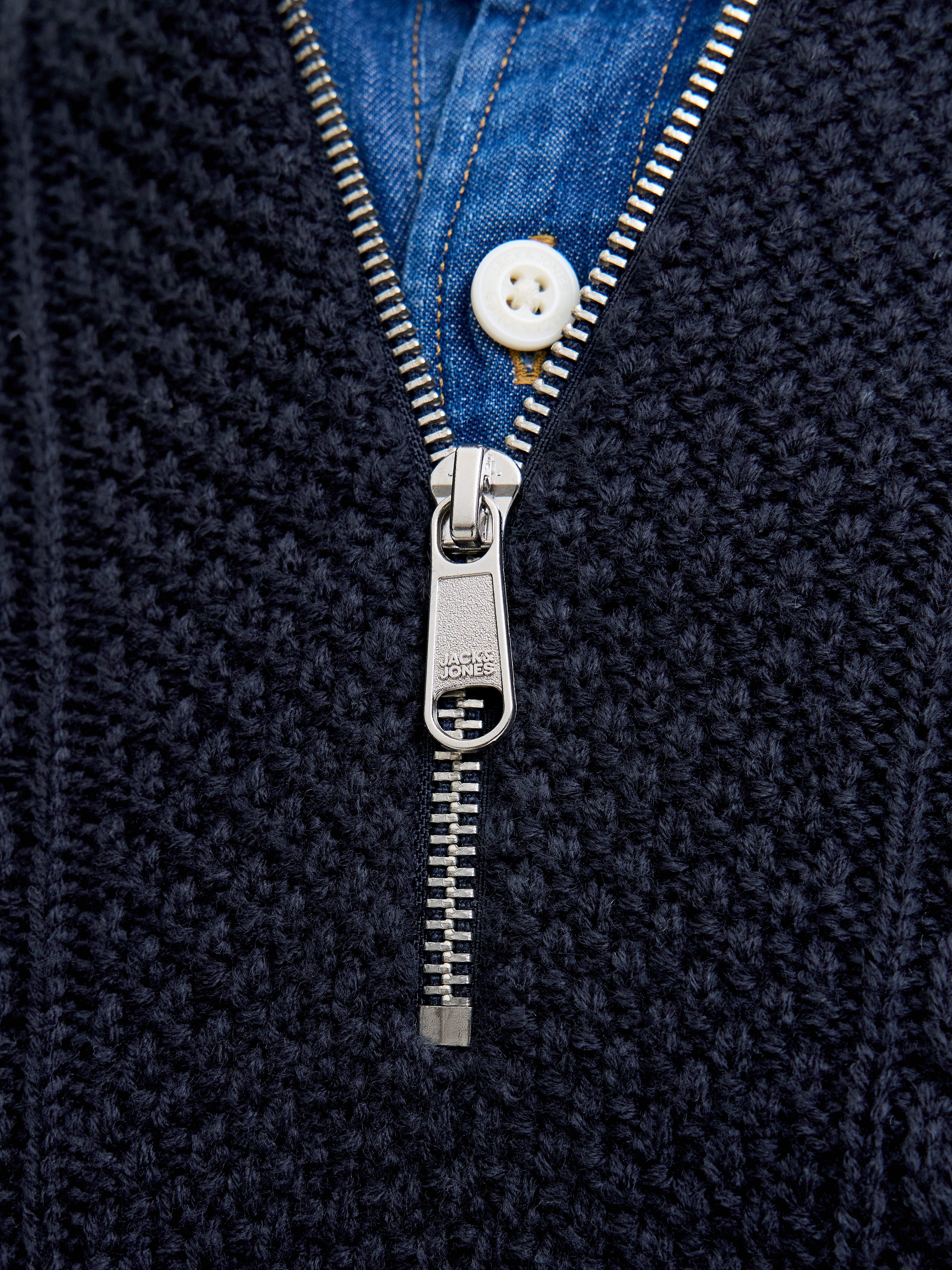 Jack & Jones Schipperstrui JJPAUL KNIT HALF ZIP