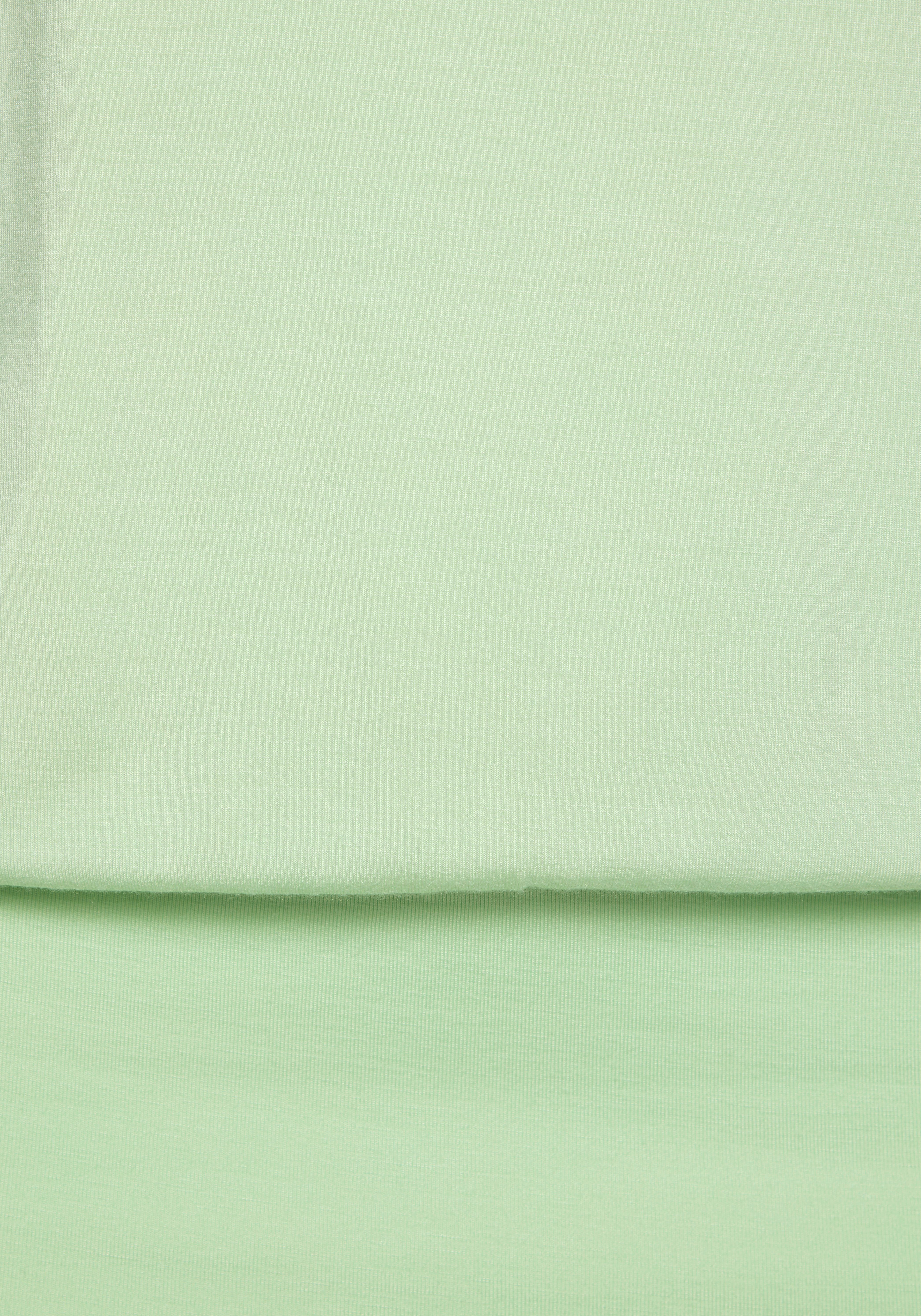 Lascana Shirt met ronde hals Met variabele mouwlengte van zachte viscose-stretch