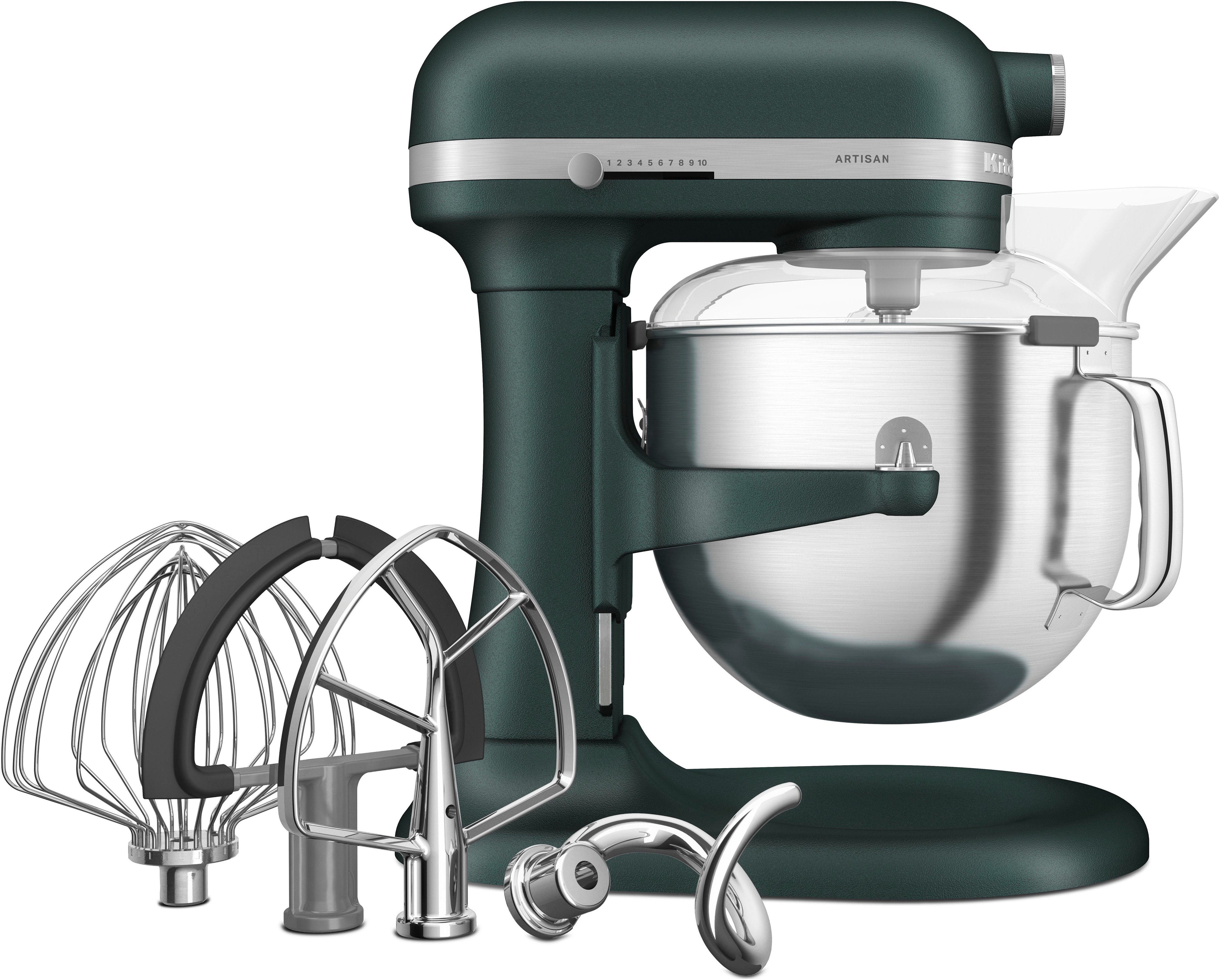 KitchenAid 5KSM70SHXEPP Staande mixer 375 W Groen