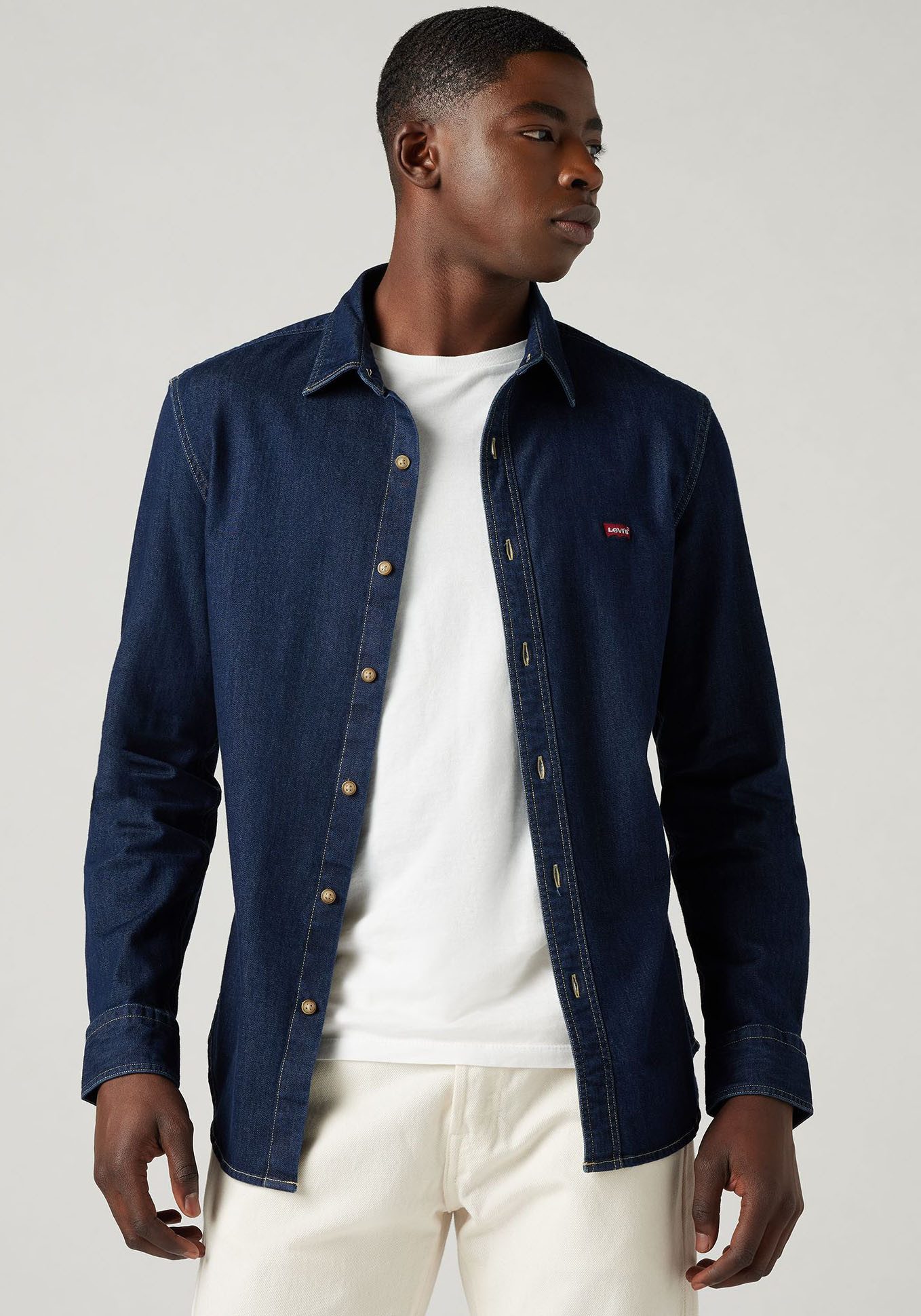 Levi's Jeans overhemd LS BATTERY HM SHIRT SLIM