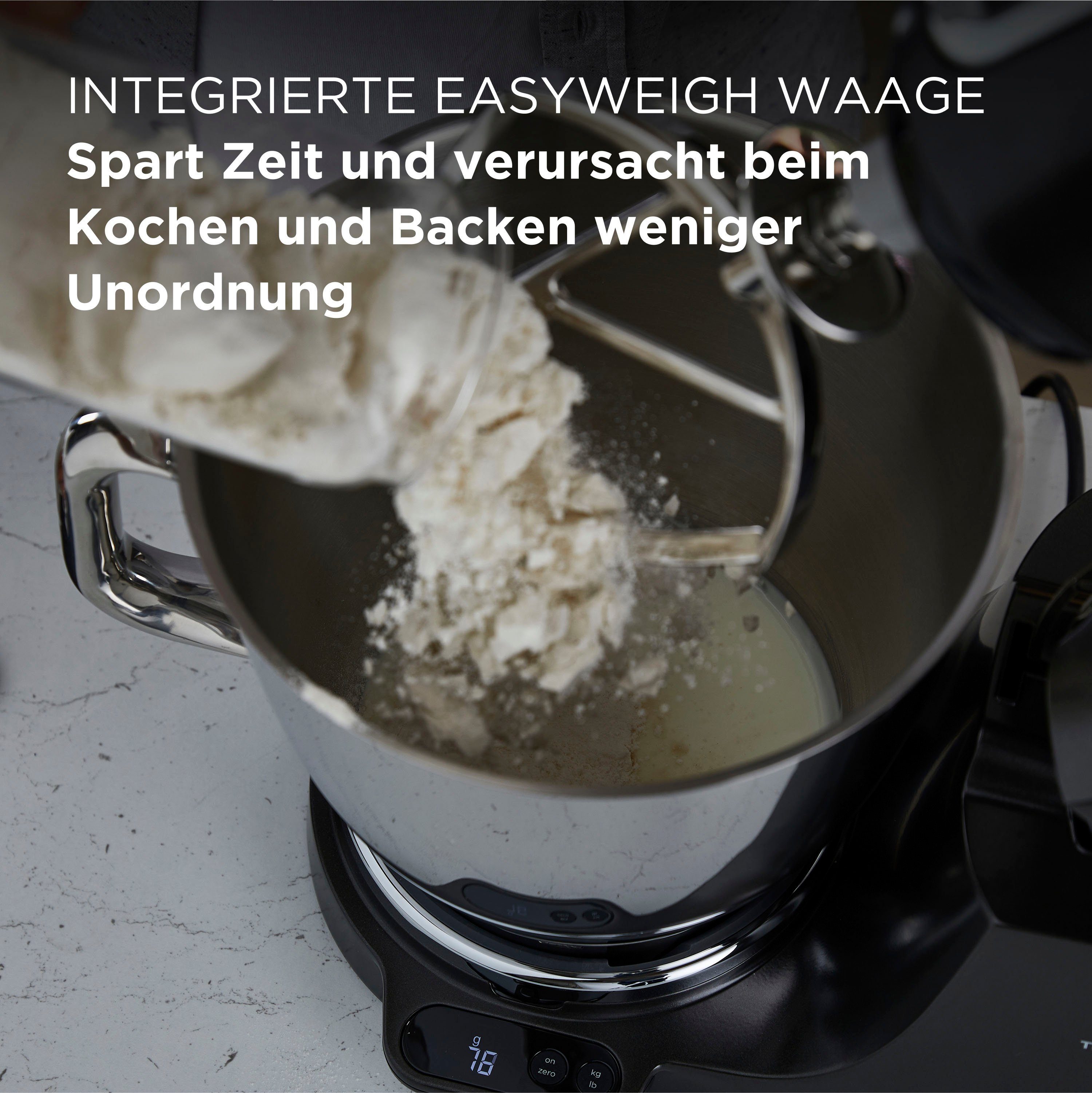 KENWOOD Keukenmachine Titanium Chef Baker XL KVL85.004BK, m. Zub. Gratis Wert UVP 319,-"