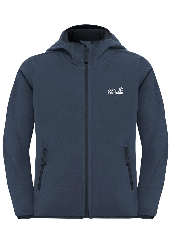 Jack Wolfskin Softshell-jack FOURWINDS JACKET KIDS