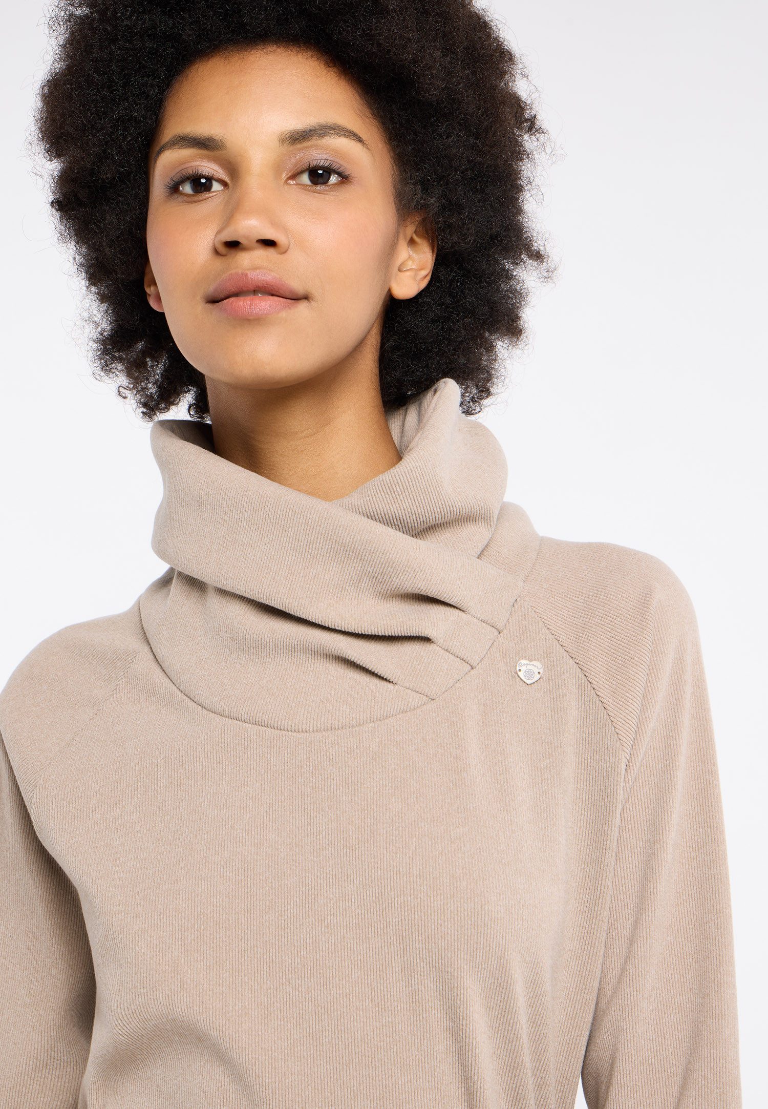 Ragwear Mini-jurk BELLITA in fluweel-look