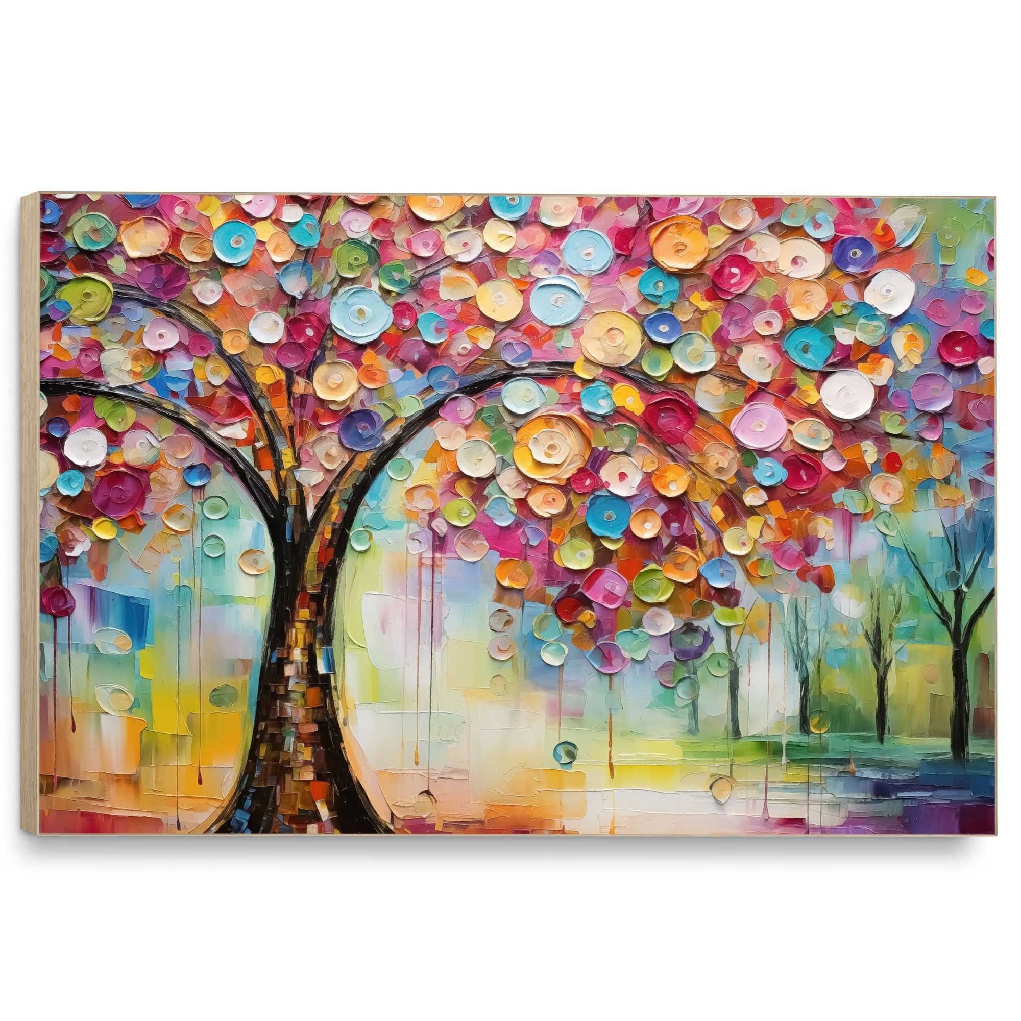 Reinders! Artprint Life Tree - colourful