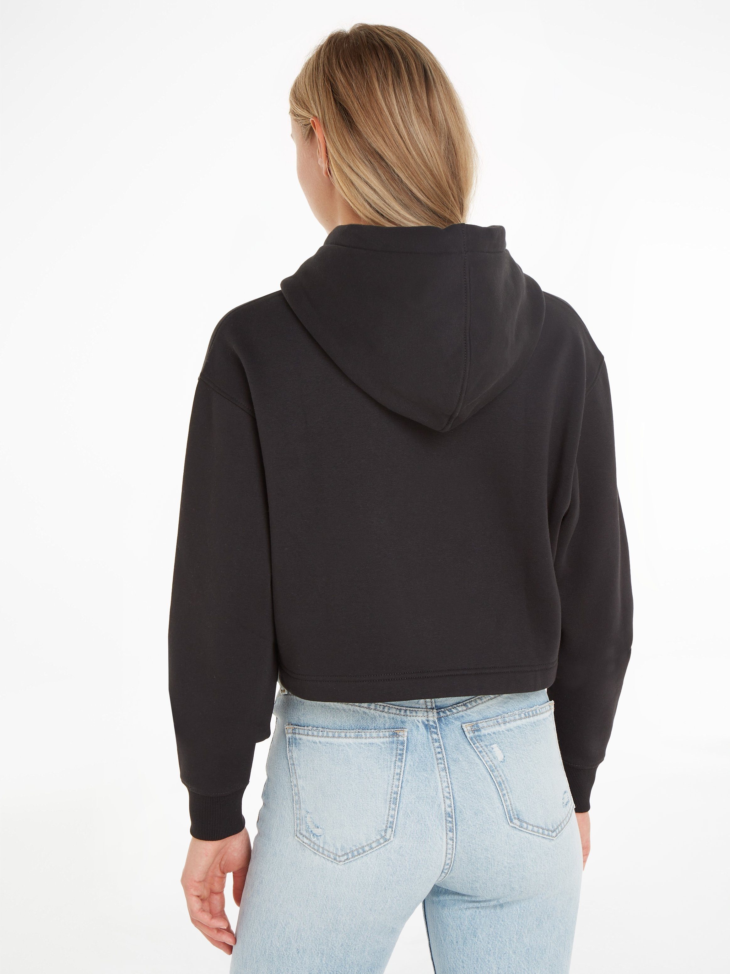 Calvin Klein Hoodie PRINTED BOX CROPPED HOODIE
