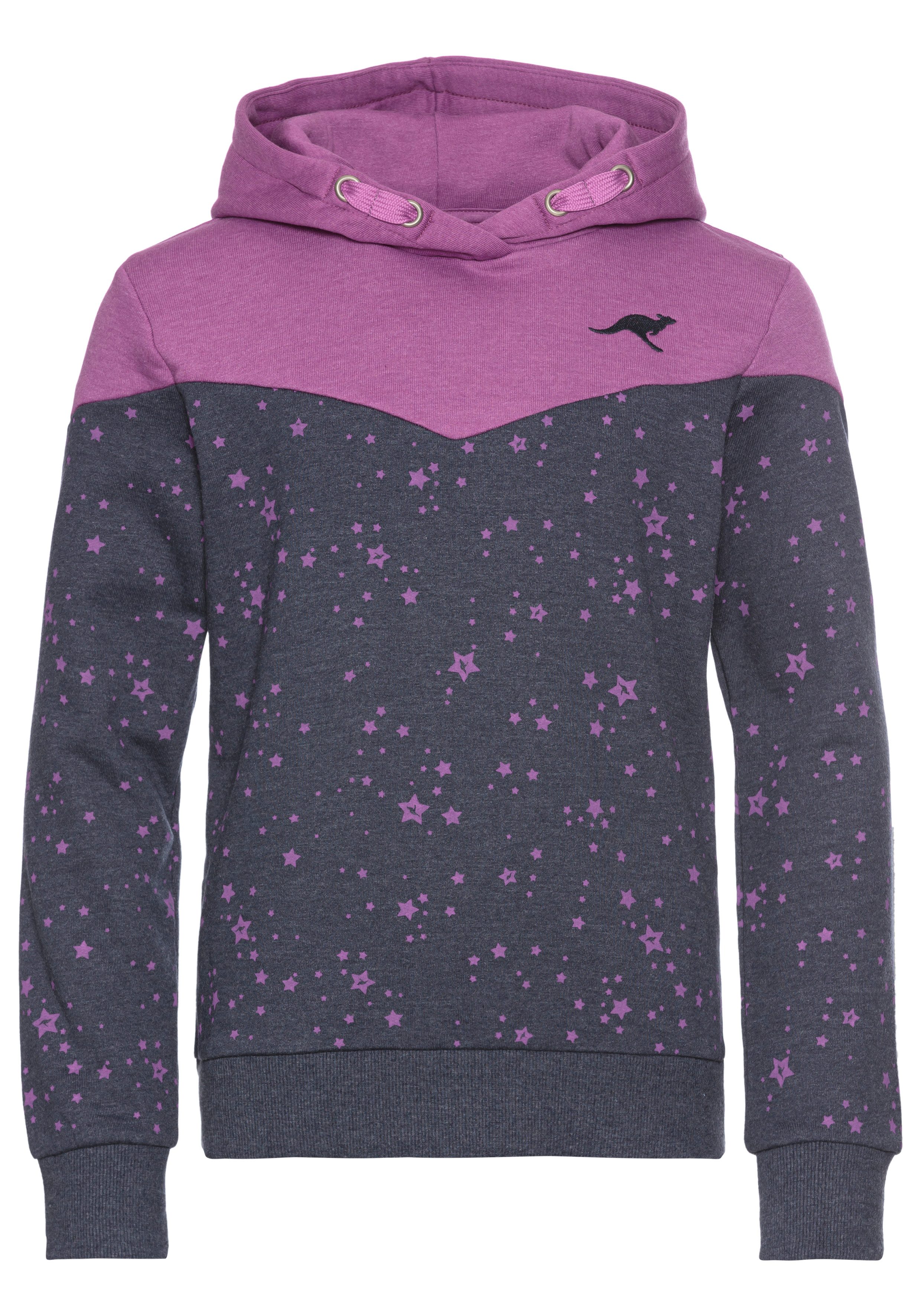 KangaROOS Hoodie Met schattige allover print