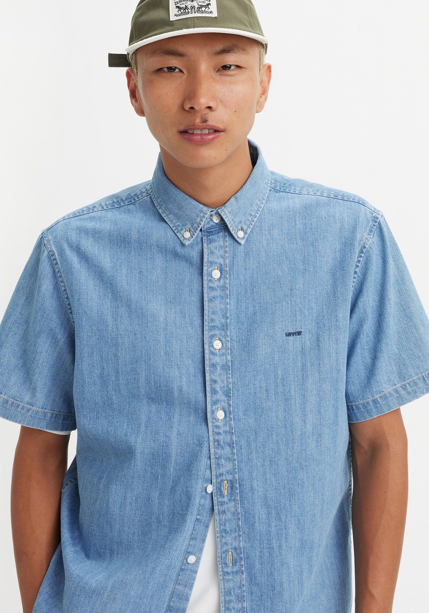 Levi's® Jeans overhemd SS AUTHENTIC BUTTON DOWN