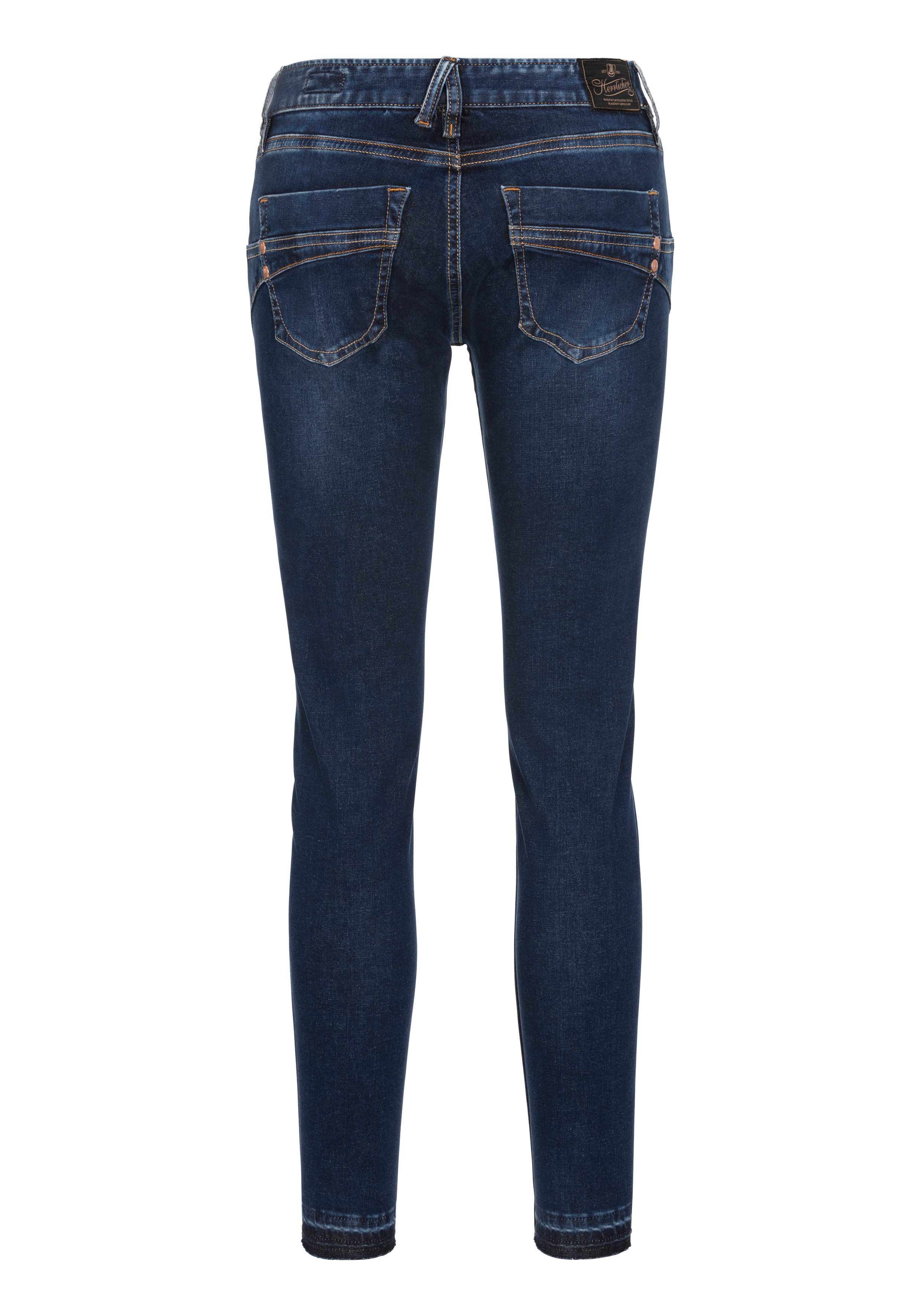 Herrlicher Slim fit jeans TOUCH CROPPED REUSED DENIM
