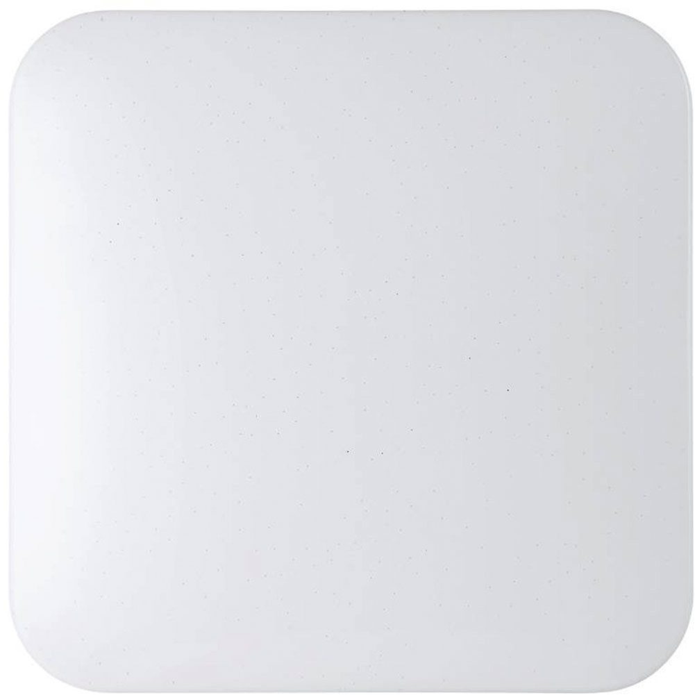 EGLO Led-plafondlamp FRANIA-S plafondlamp, wit, kristaleffect, lage opbouw (1 stuk)