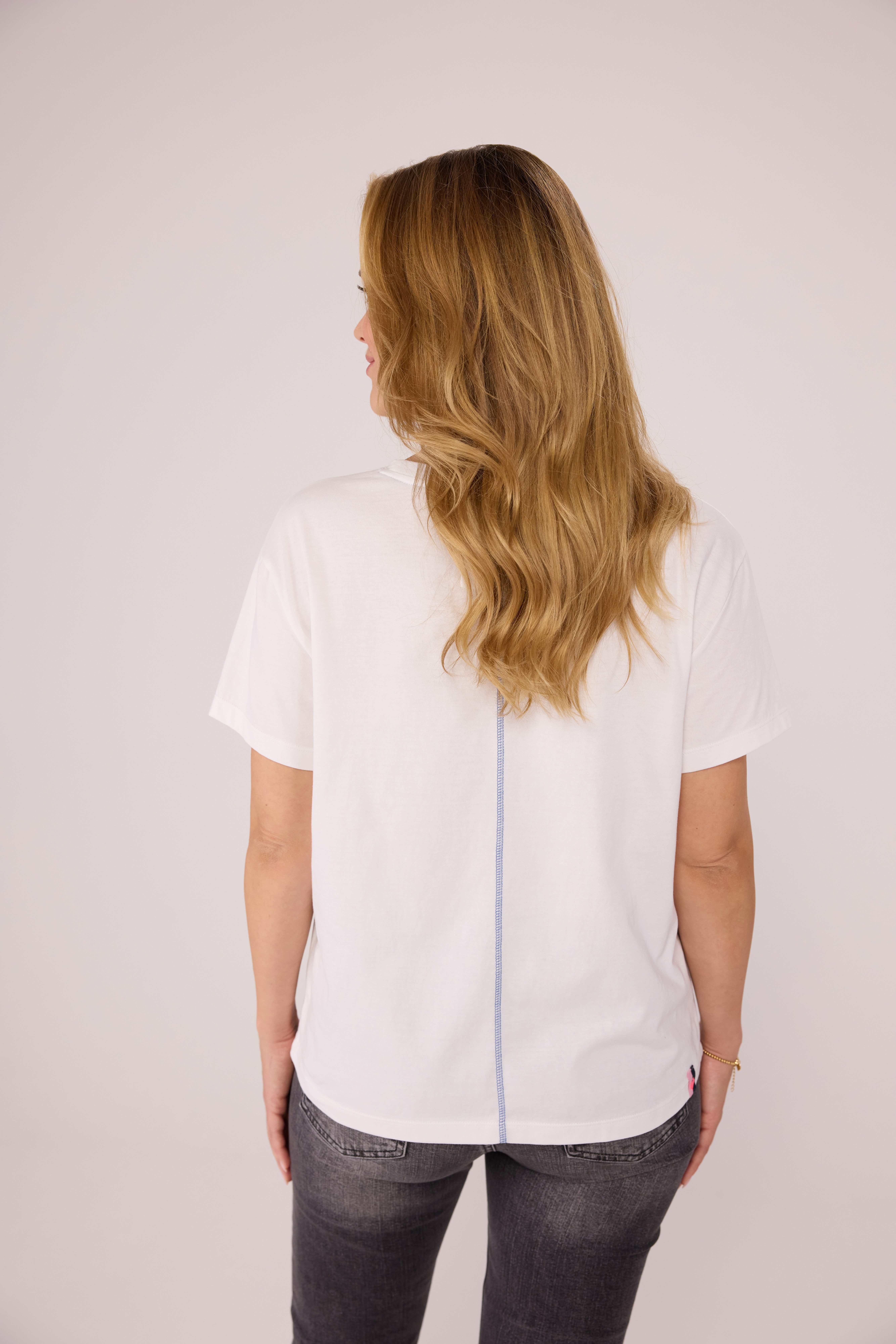 Lieblingsstück Shirt met ronde hals DianeleL met frontprint