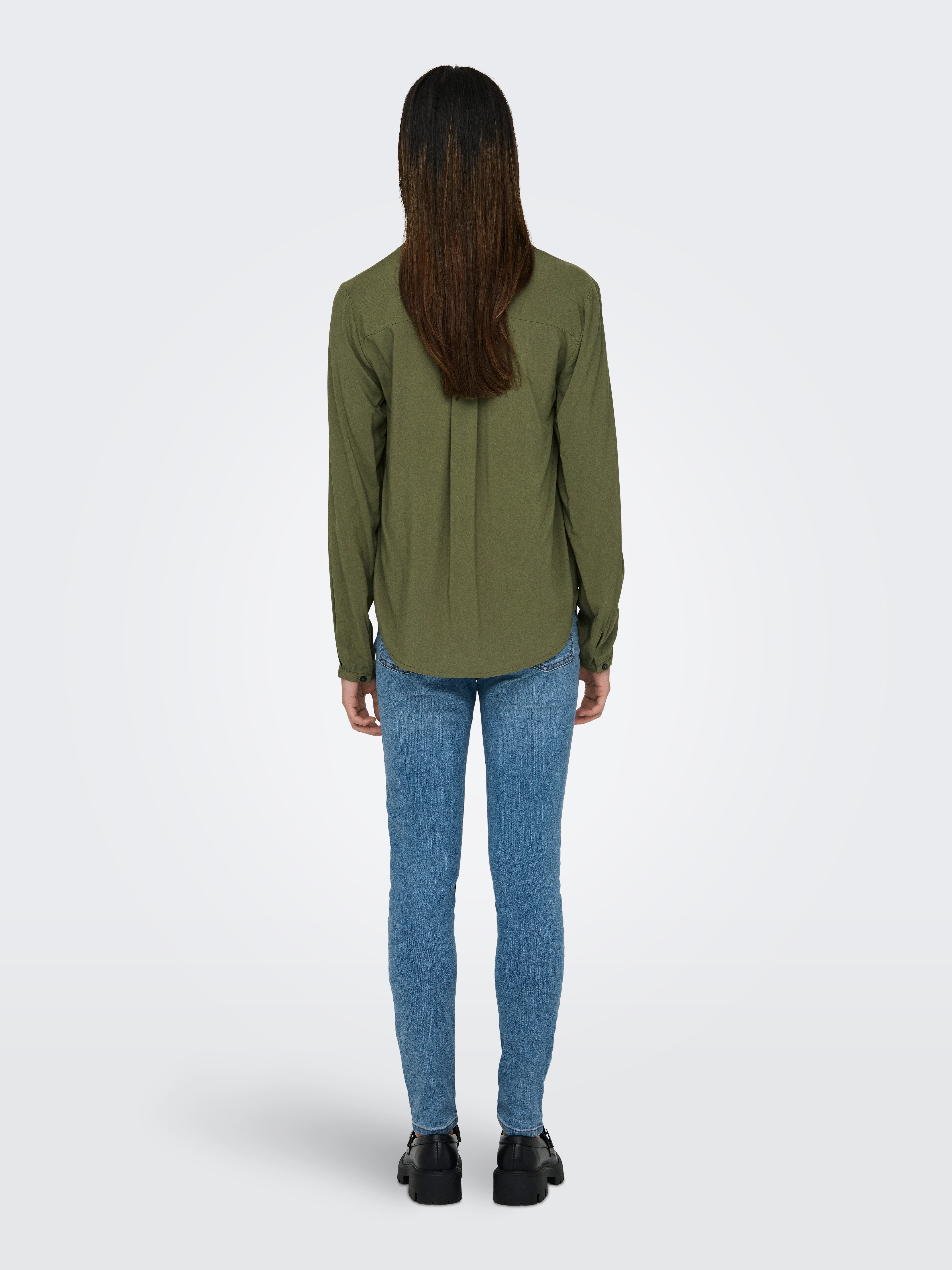 Only Shirt ONLNOVA LIFE VIS L/S JOSIE TOP SOLID