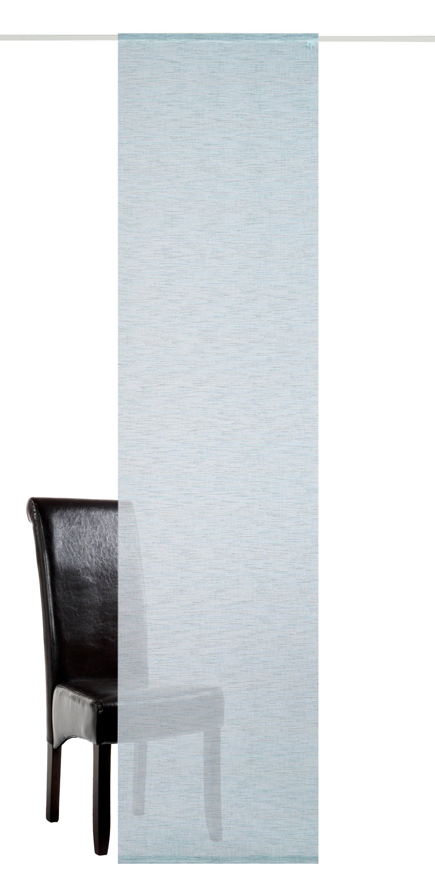 Neutex for you! Paneelgordijn BIELLA HxB: 245x60 (1 stuk) paneelgordijnen maat H/B: 245/60 cm blauw