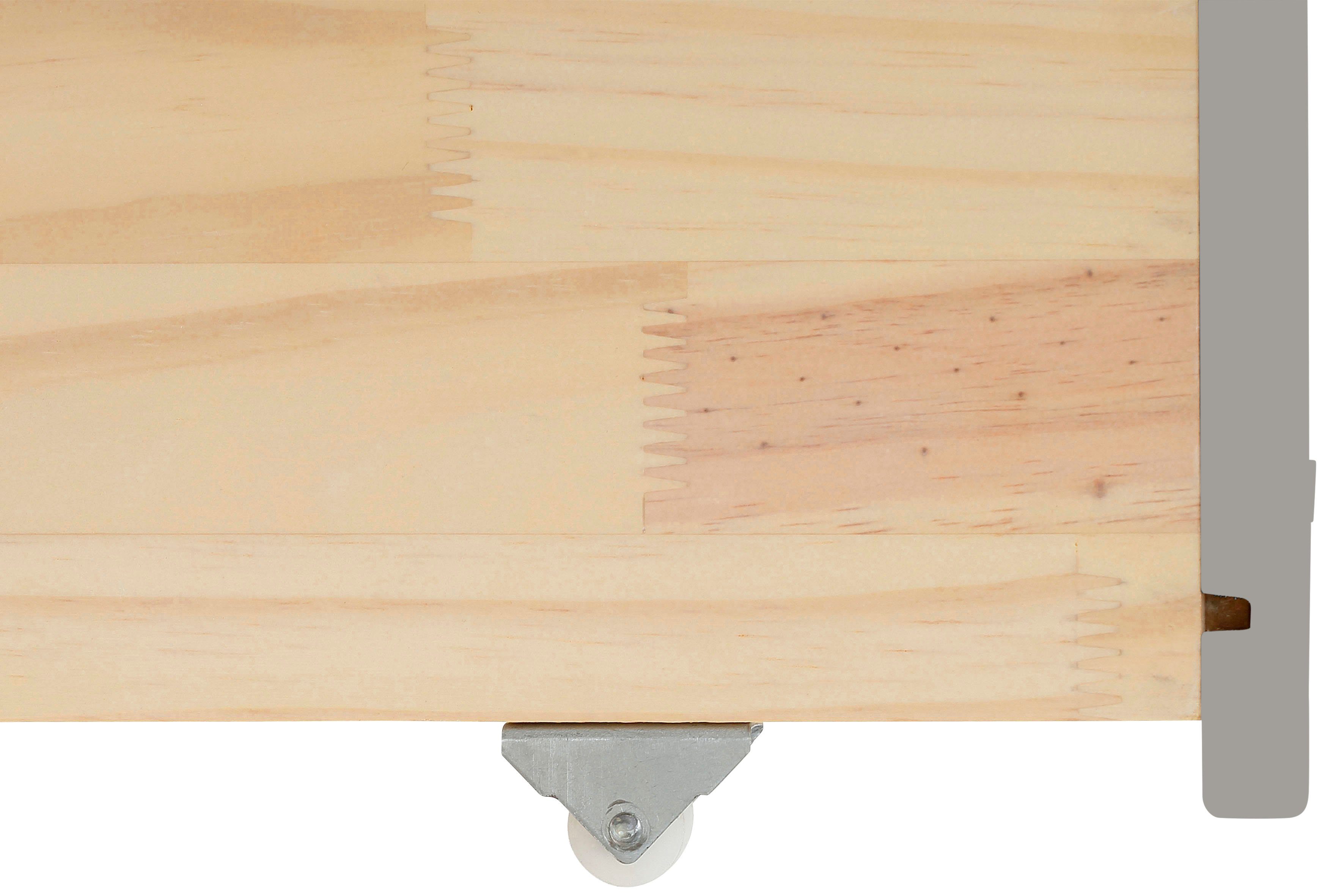 Lüttenhütt Bedlade Janne set van 2, grenenhout en mdf, breedte per lade 97 cm