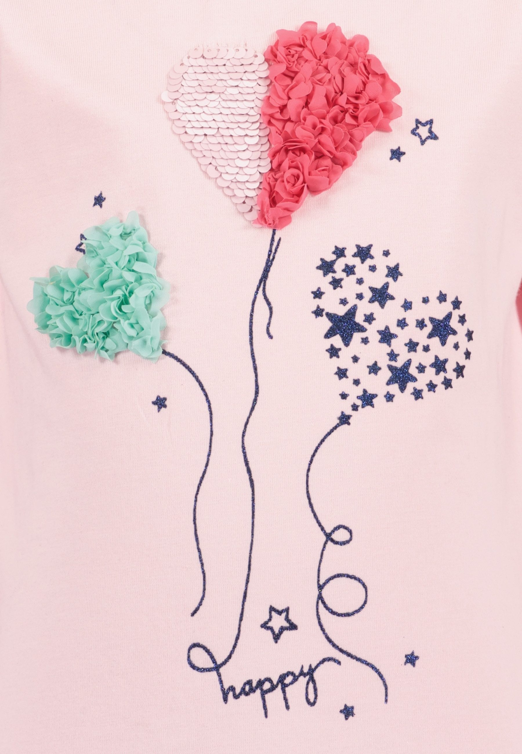 Blue Seven Shirt met lange mouwen Blue Seven meisjes langarmshirt (1-delig)