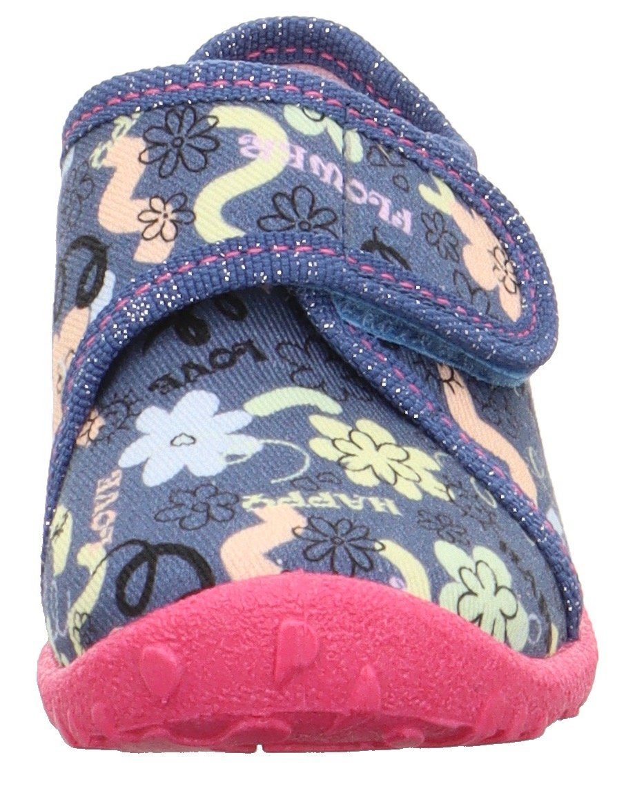 Superfit Pantoffels SPOTTY WMS: middel Klittenbandschoen, kleuterschool schoenen met klittenband