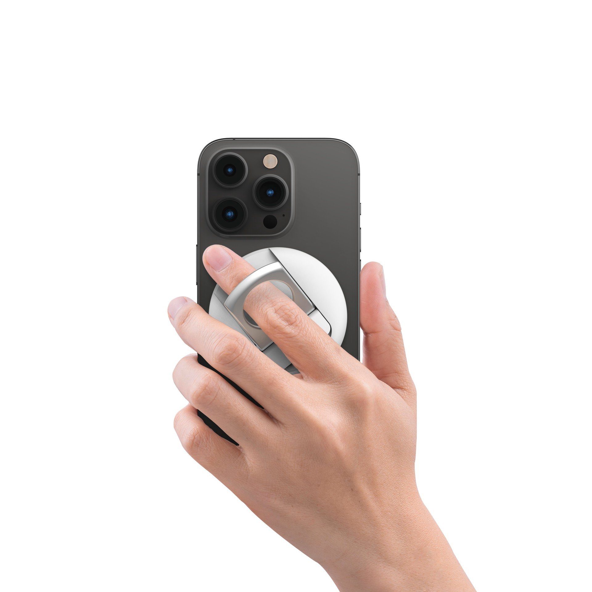 Belkin Smartphone-houder iPhone houder met MagSafe voor MacBooks ook als ringgreep of standaard te gebruiken