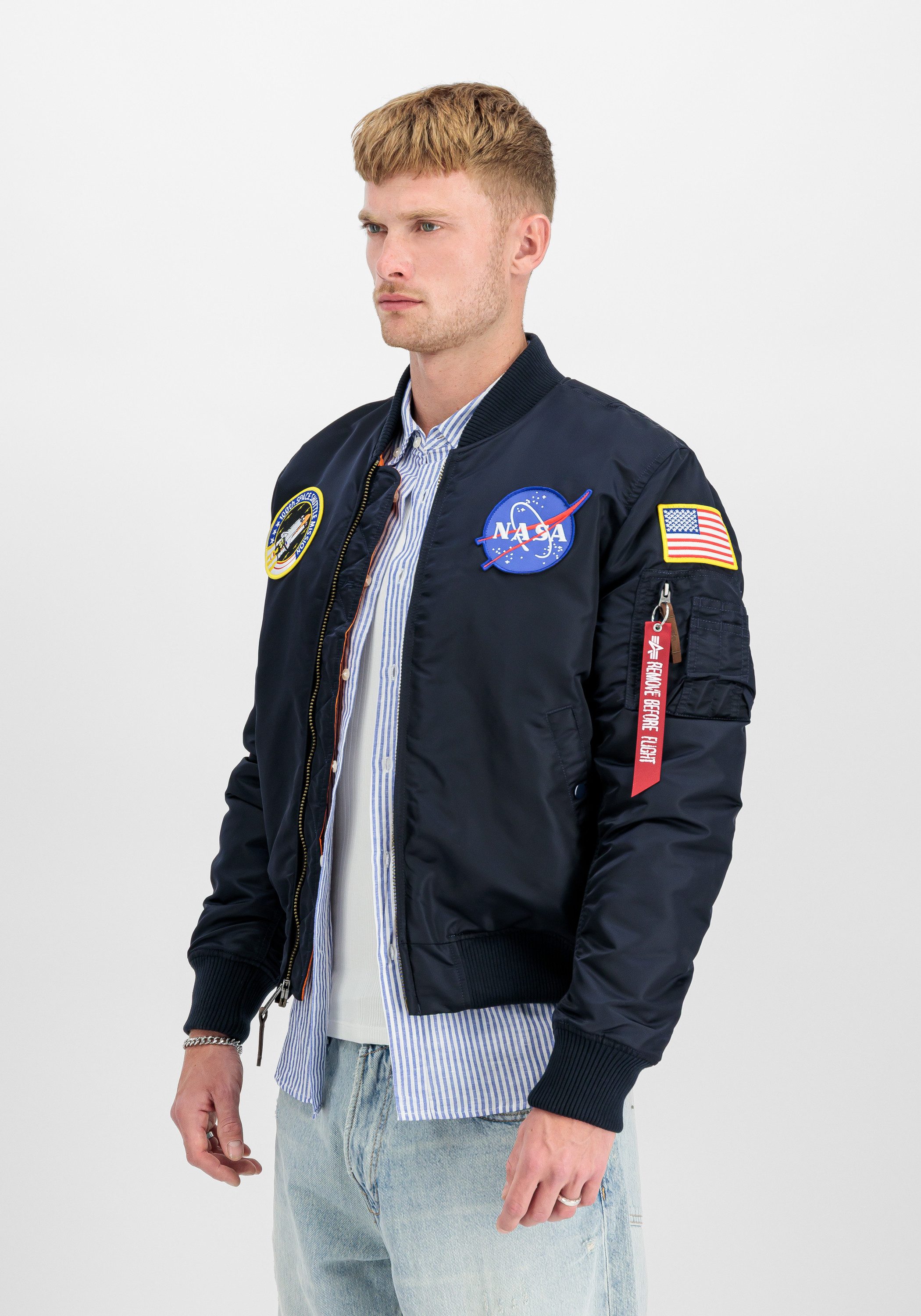 Alpha Industries Bomberjack Alpha Industries Men - Bomber Jackets MA-1 VF Vintage Fit NASA