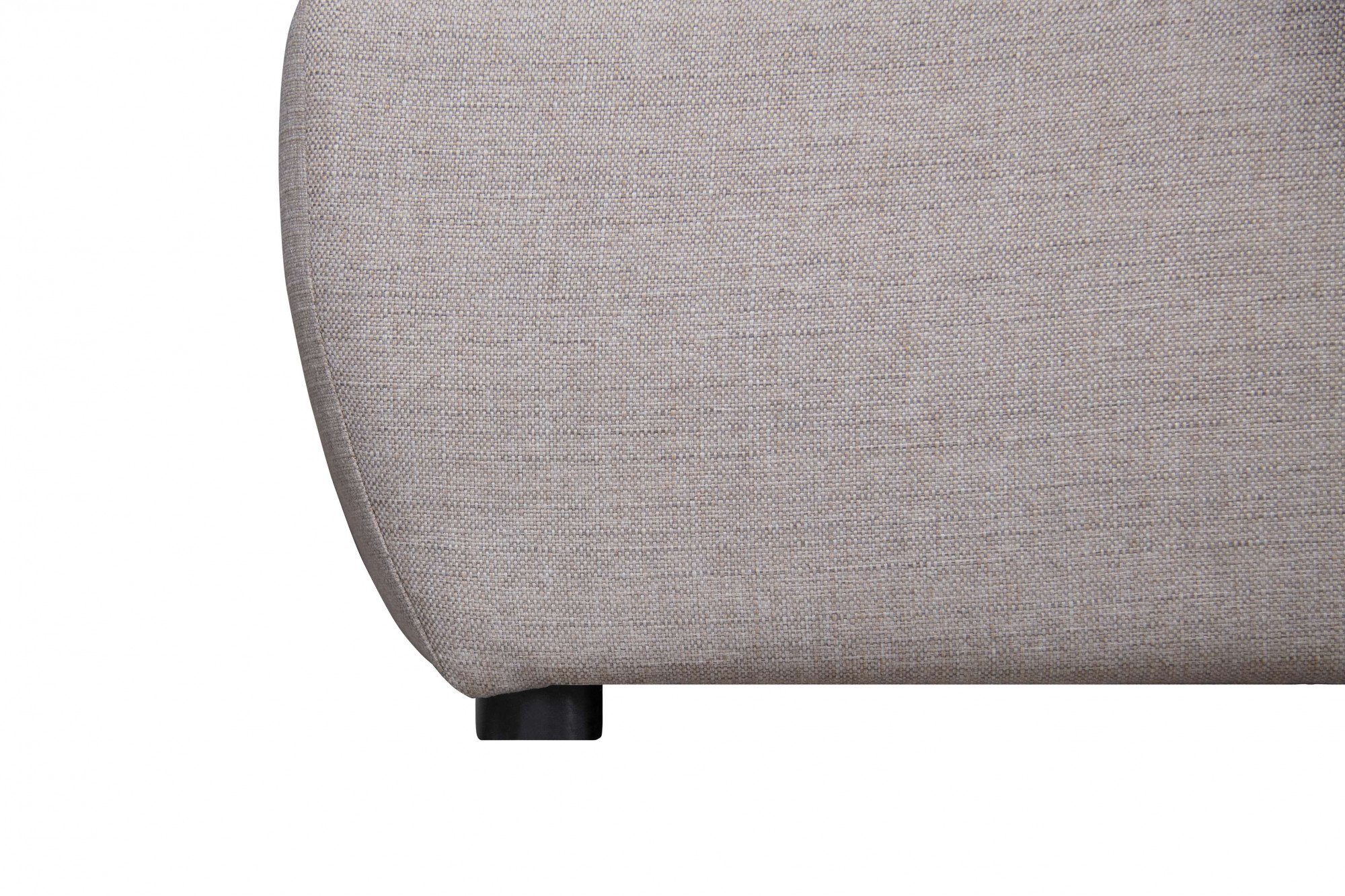 INOSIGN Zithoek BRISBANE nieuw U-model met verfijnd gestikt patroon, matte look, incl. sierkussens