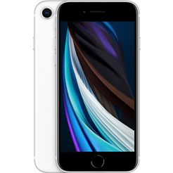 apple smartphone iphone se (2020), 128 gb, zonder stroom-adapter en hoofdtelefoon wit