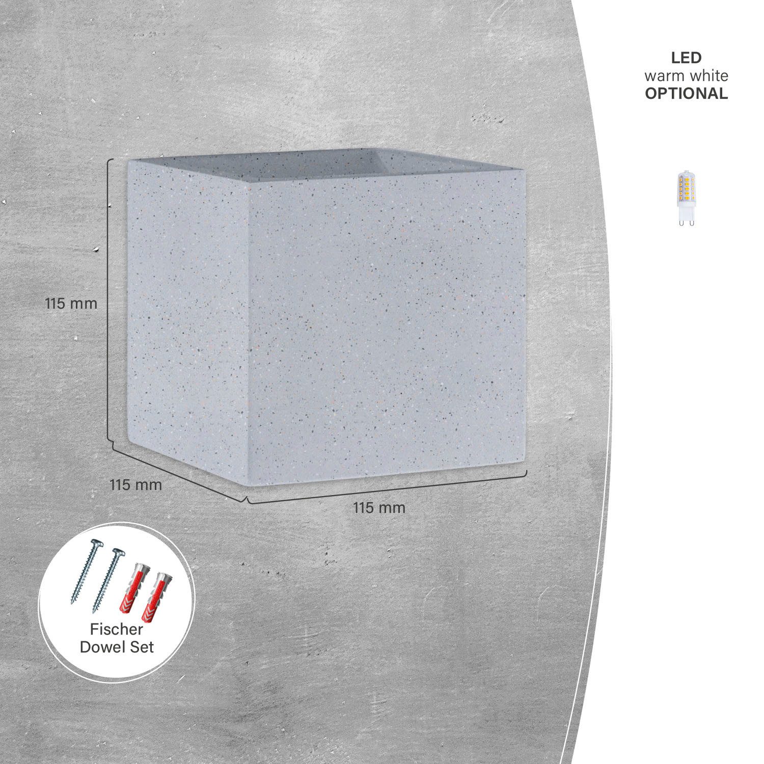 Paco Home Wandlamp Marlon