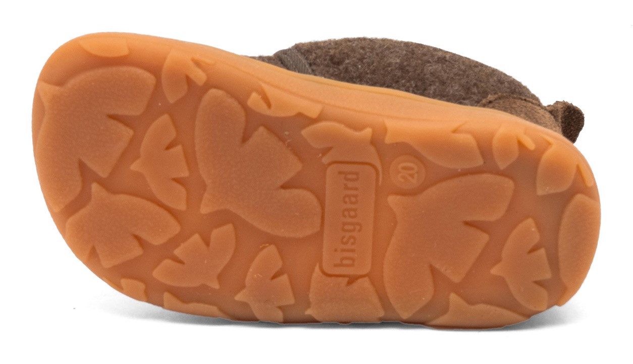 Bisgaard Barefootschoenen Miffy x bisgaard barefoot basic Pantoffel met schattig konijnenborduurwerk, maatsjabloon om te downloaden
