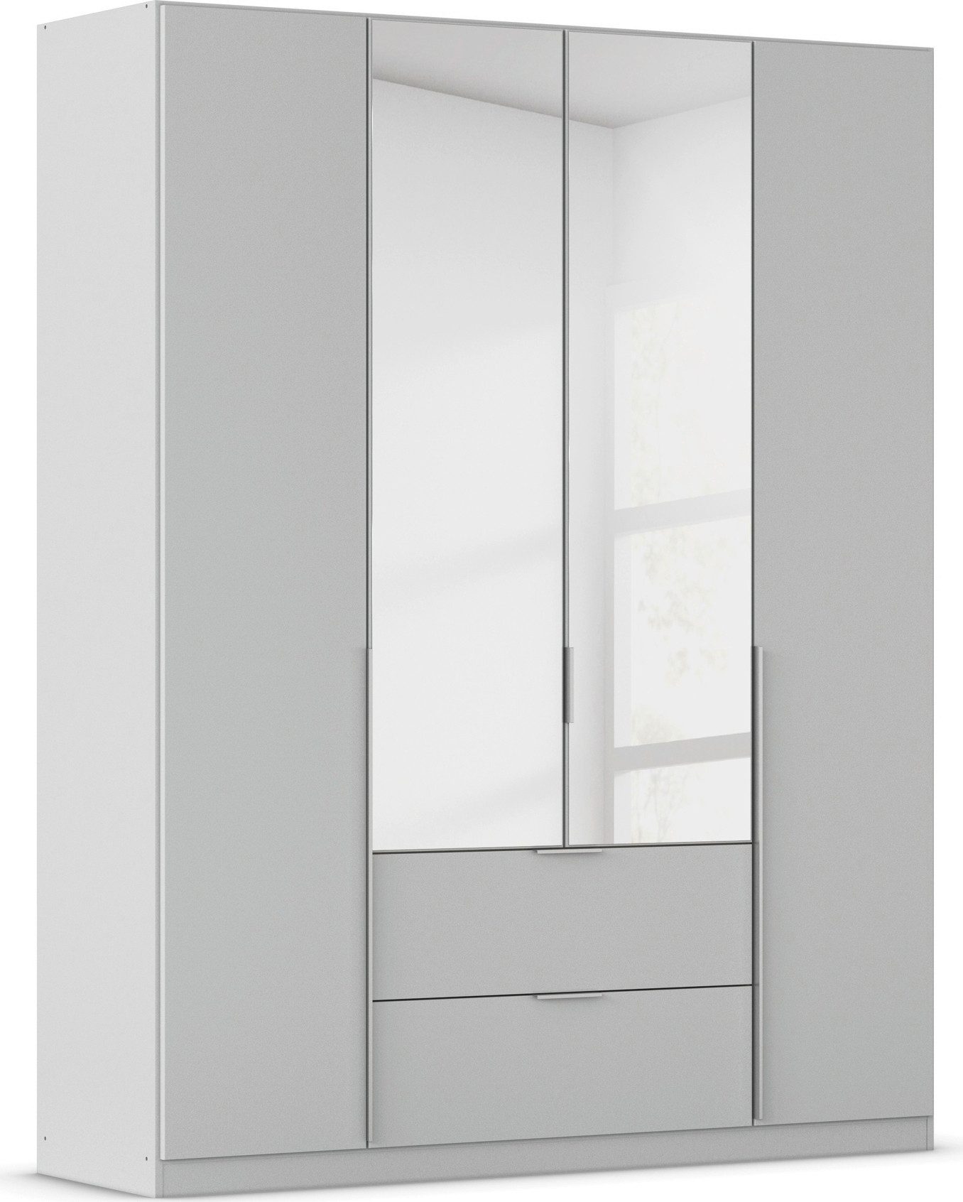 Rauch Draaideurkast Kledingkast kast garderobe AGORDO met decor- of hoogglansfront