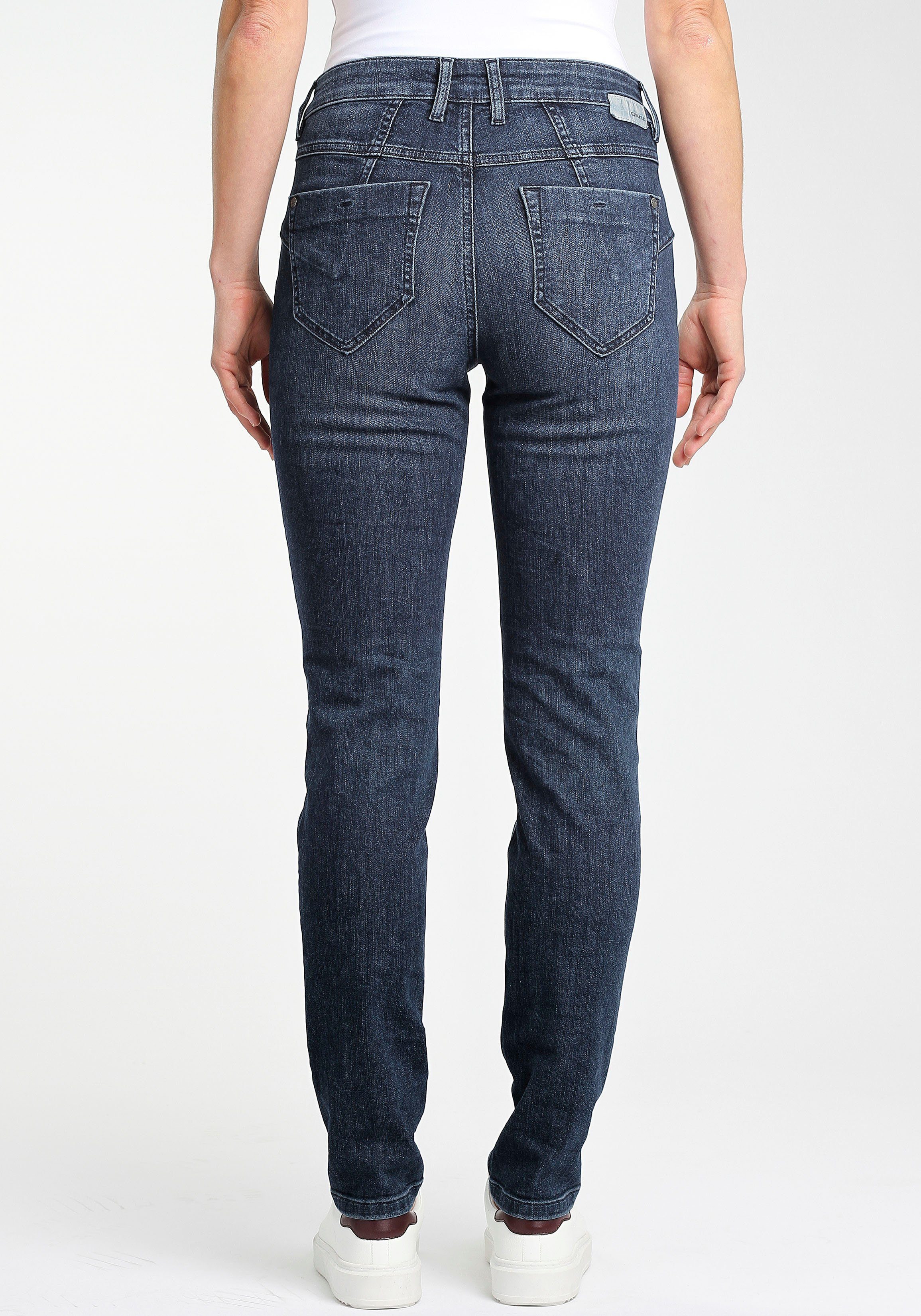 GANG Skinny fit jeans 94MARISSA met modieuze v-pas voor & achter