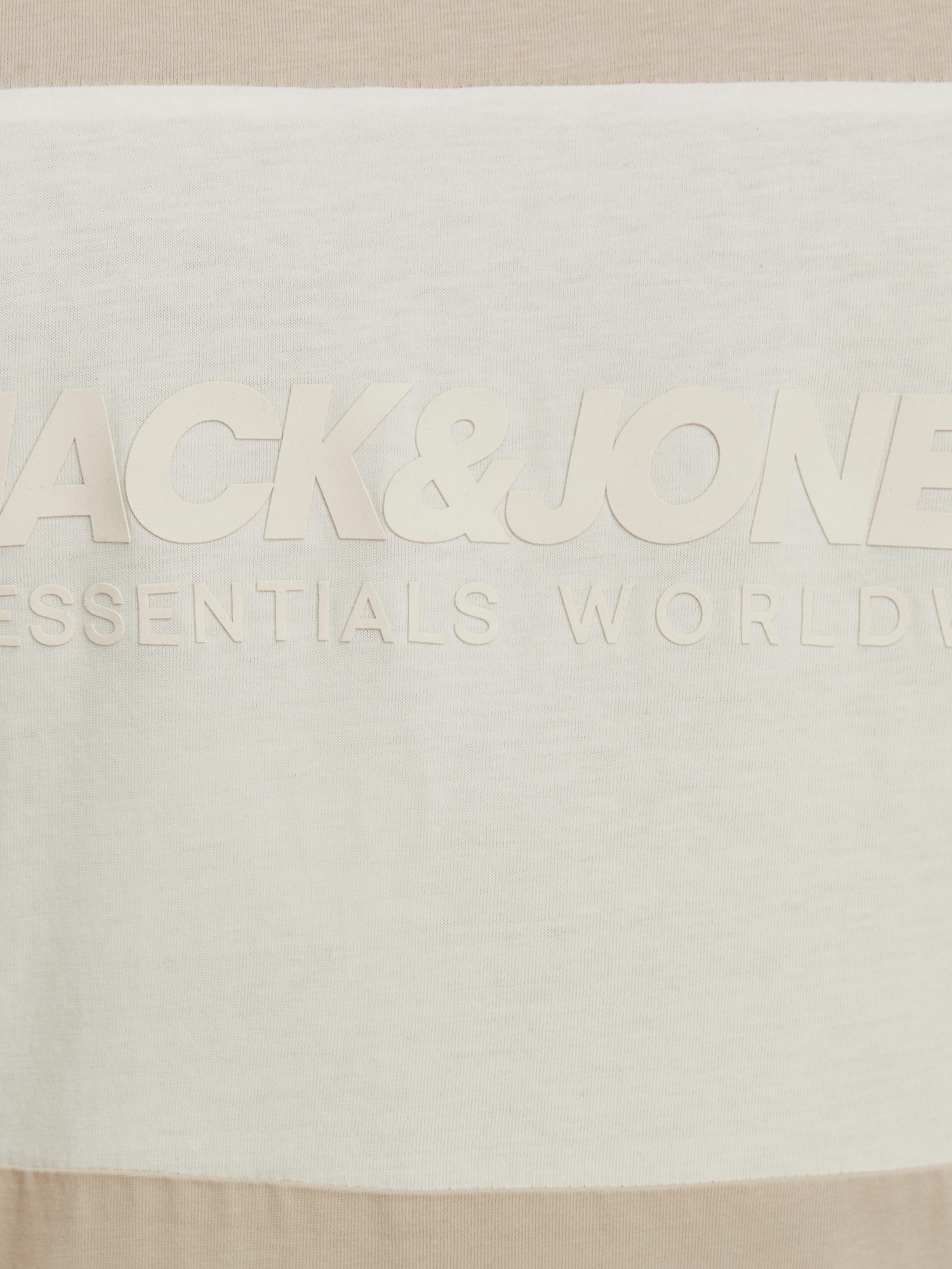 Jack & Jones PlusSize T-shirt JJELEGACY BLOCKING TEE SS O-NECK NOO PLS
