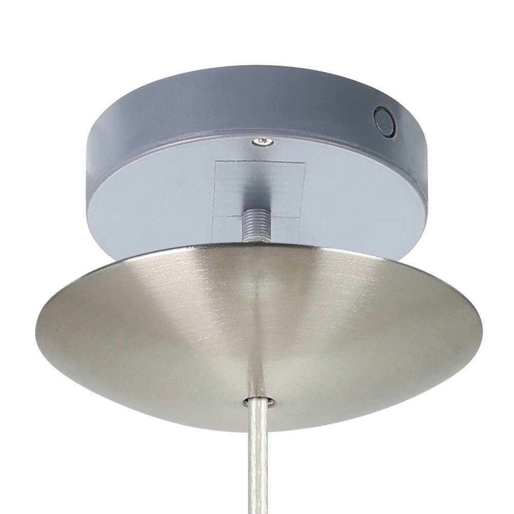 EGLO Hanglamp MASERLO hanglamp, cappuccino, goud, zilver, stof, elegant, modern