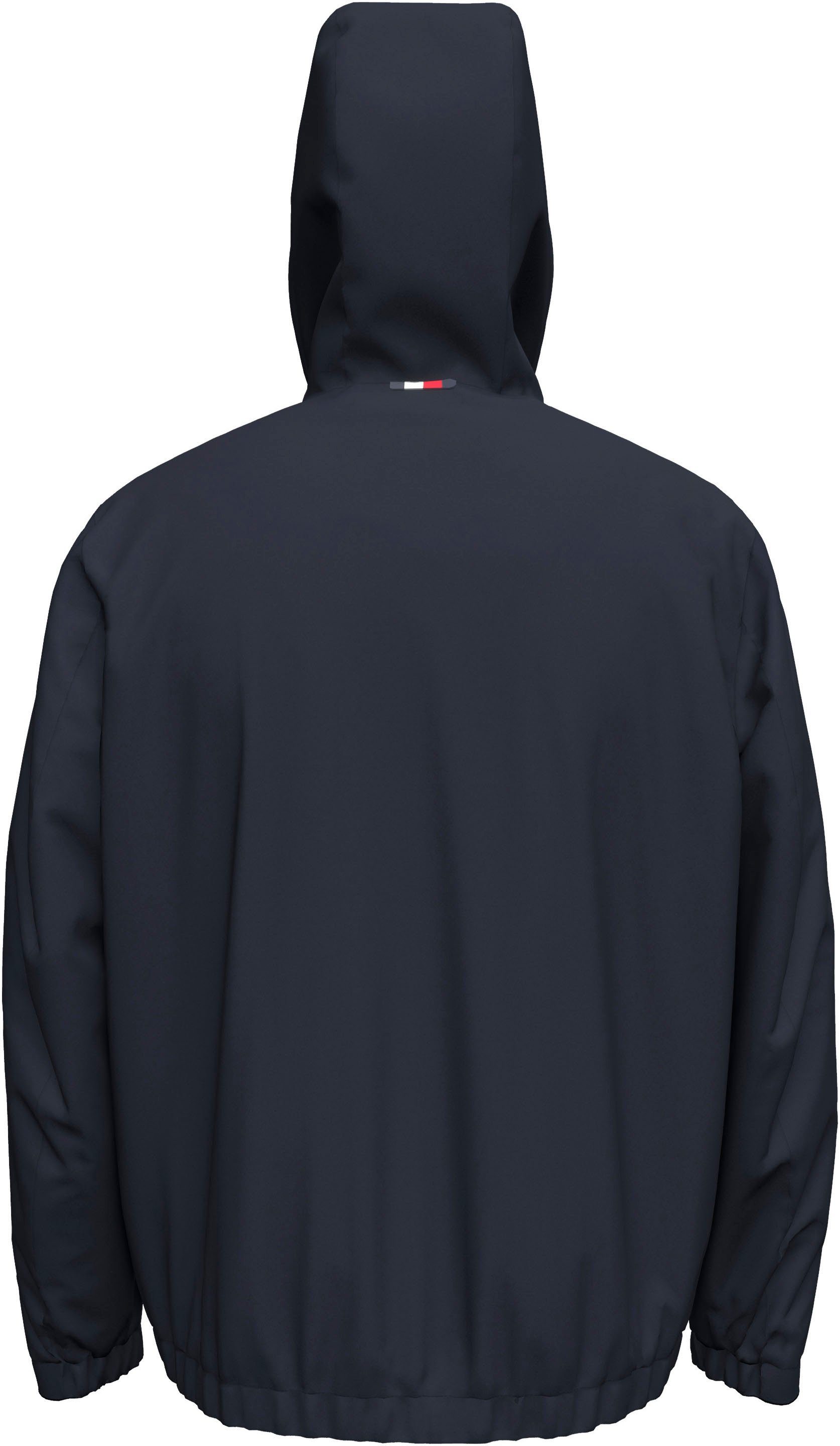 Tommy Hilfiger Outdoorjack RWB HOODED JACKET met verstelbare capuchon
