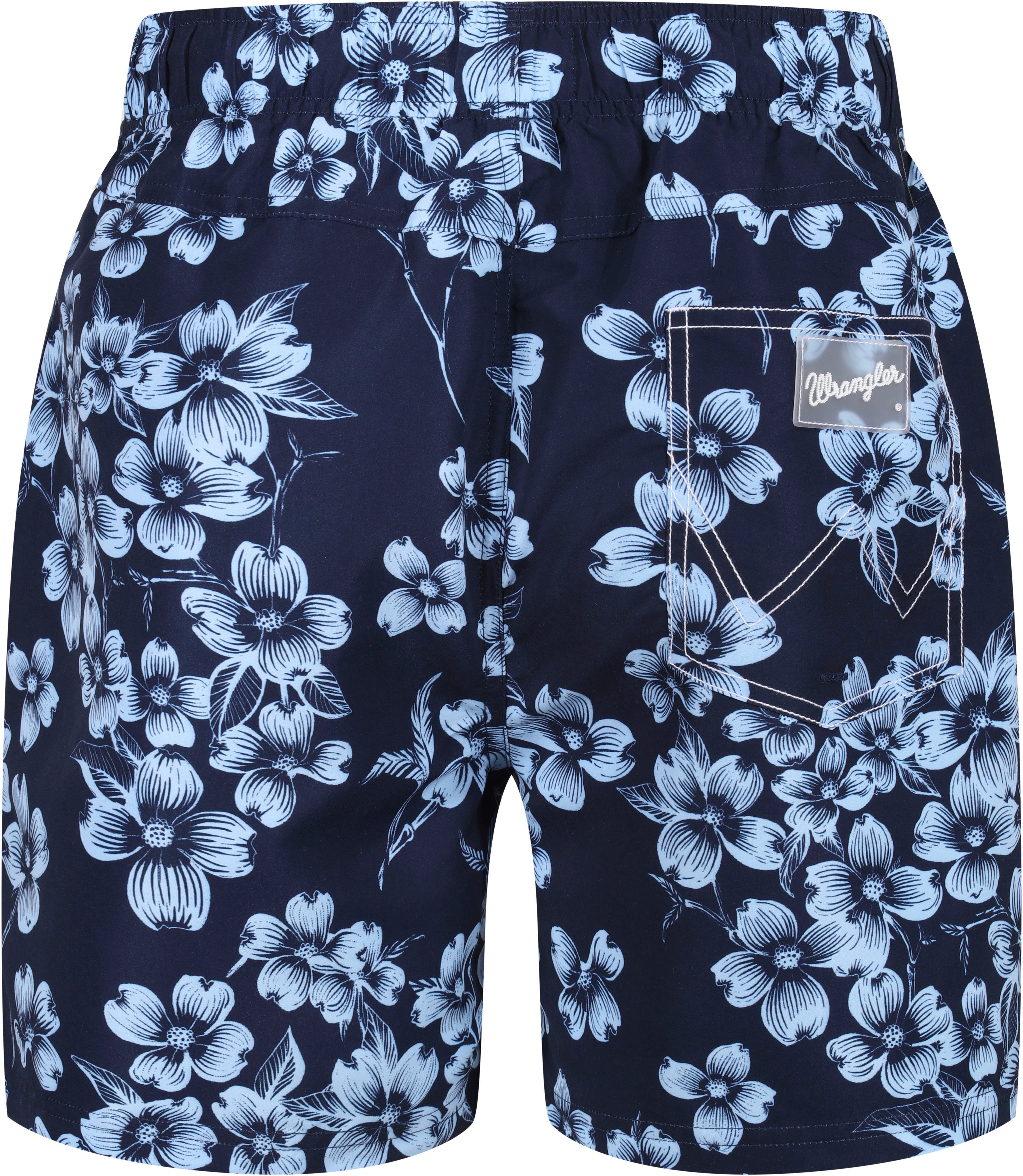 Wrangler Zwemshort VENUS met bloemenprint