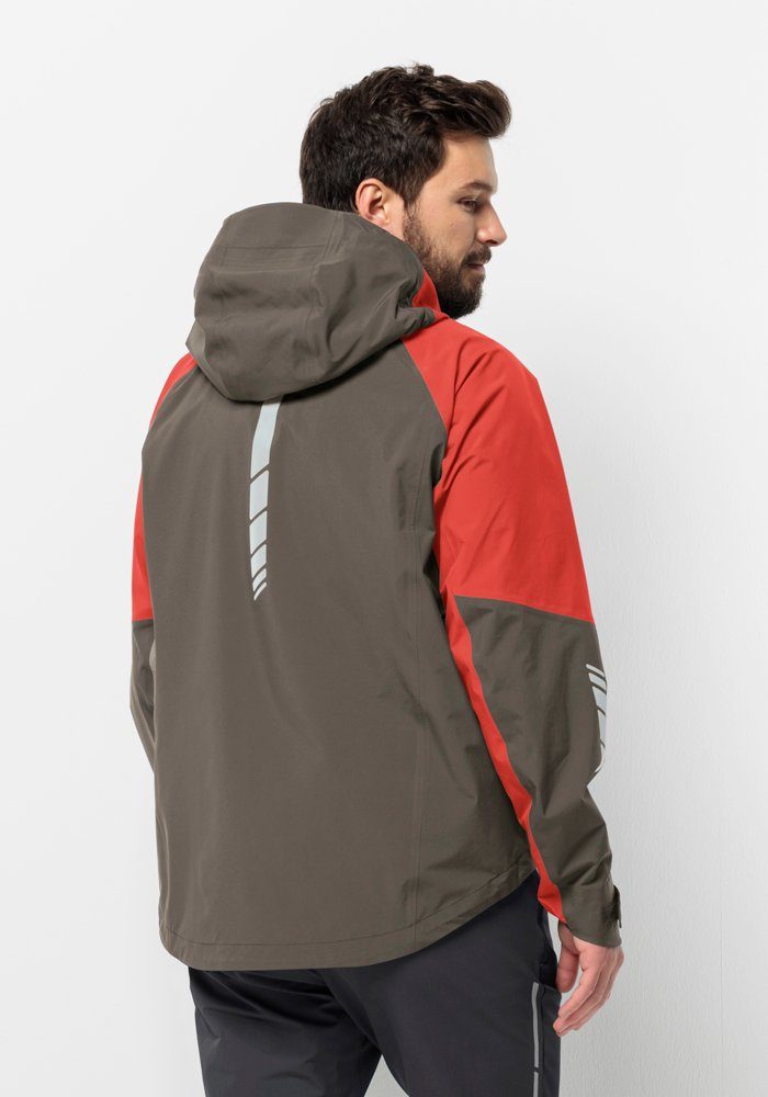 Jack Wolfskin Fietsjack MOROBBIA 3L JKT M