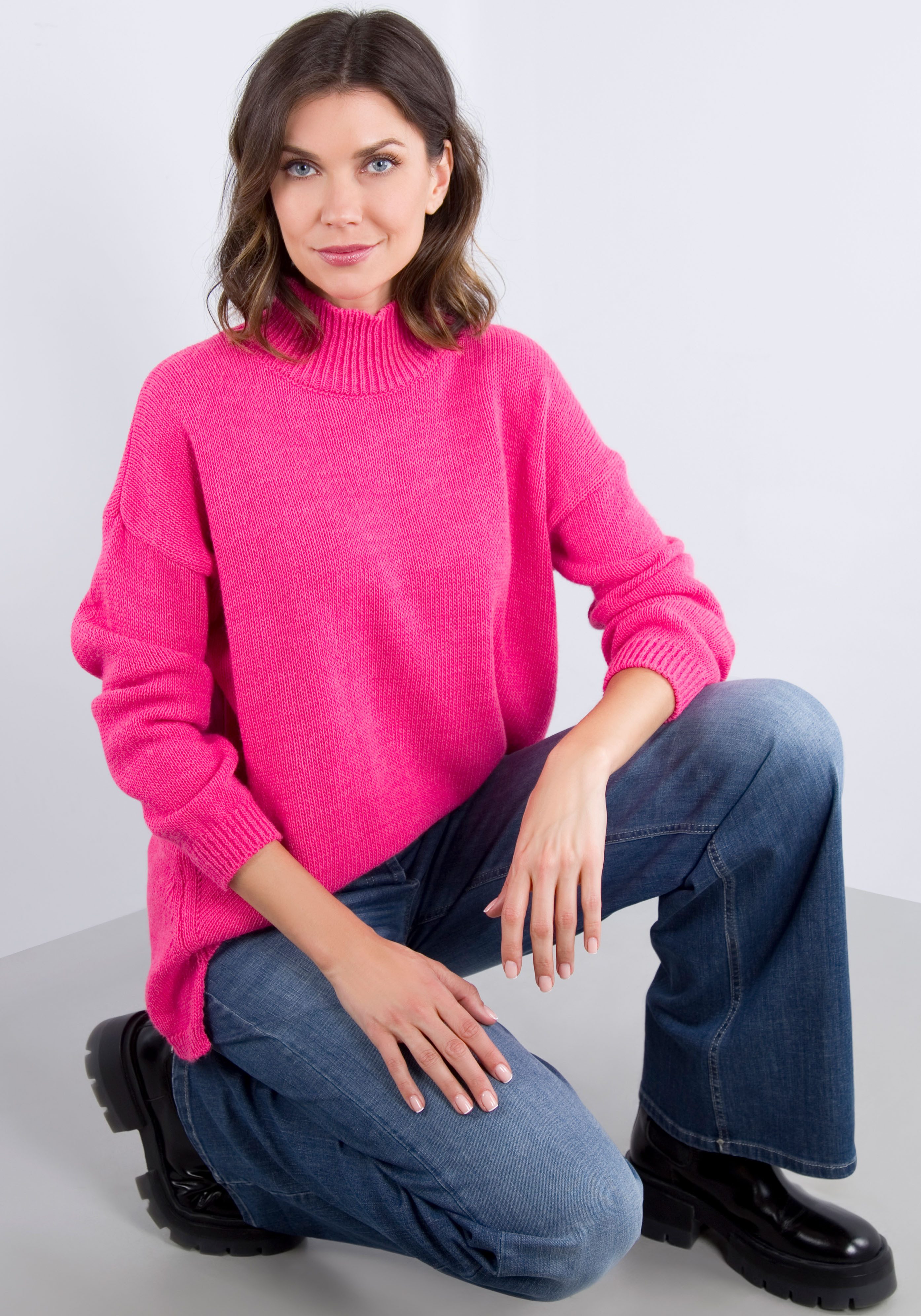 Please Jeans 5-pocket jeans met wijde pijpen